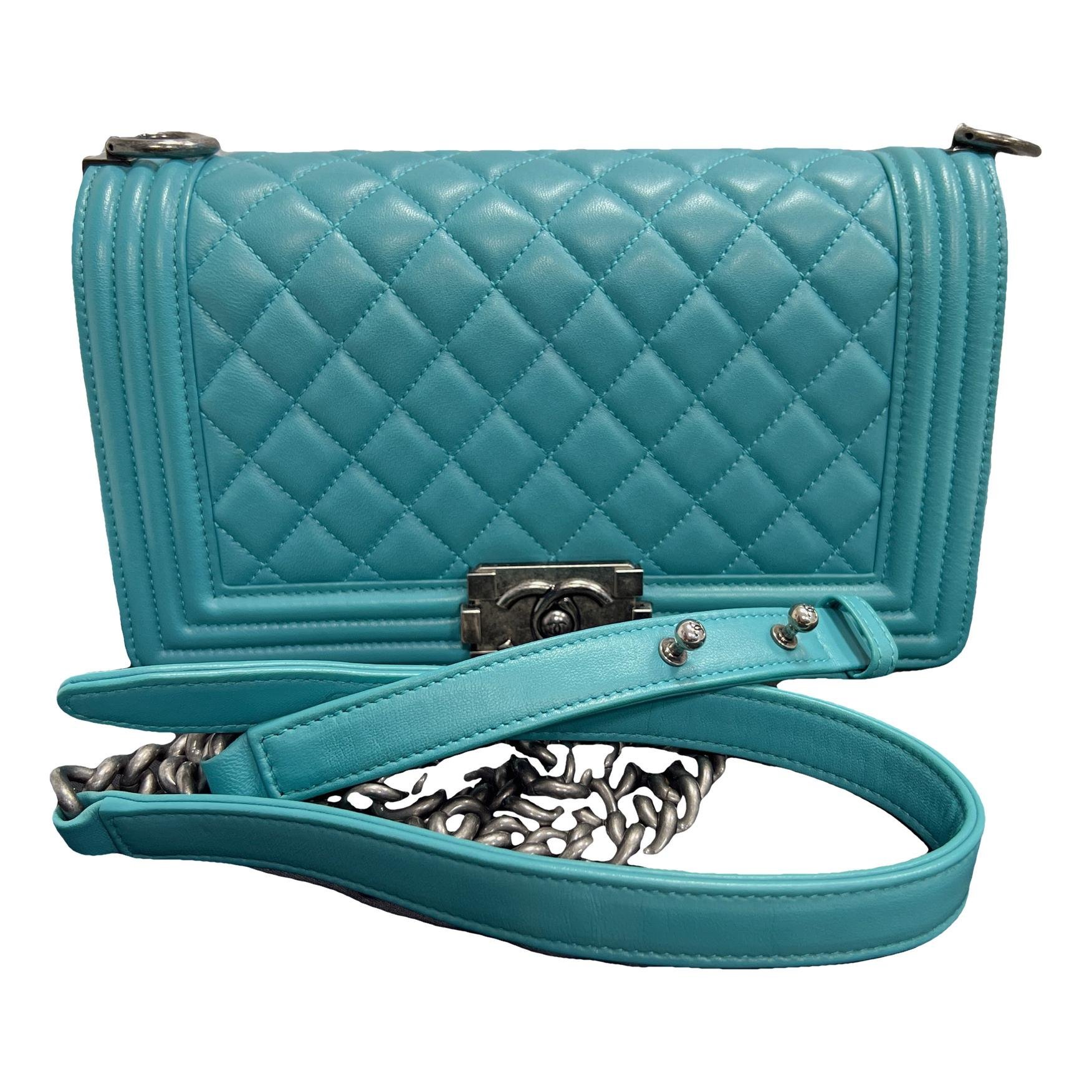 Boy leather crossbody bag