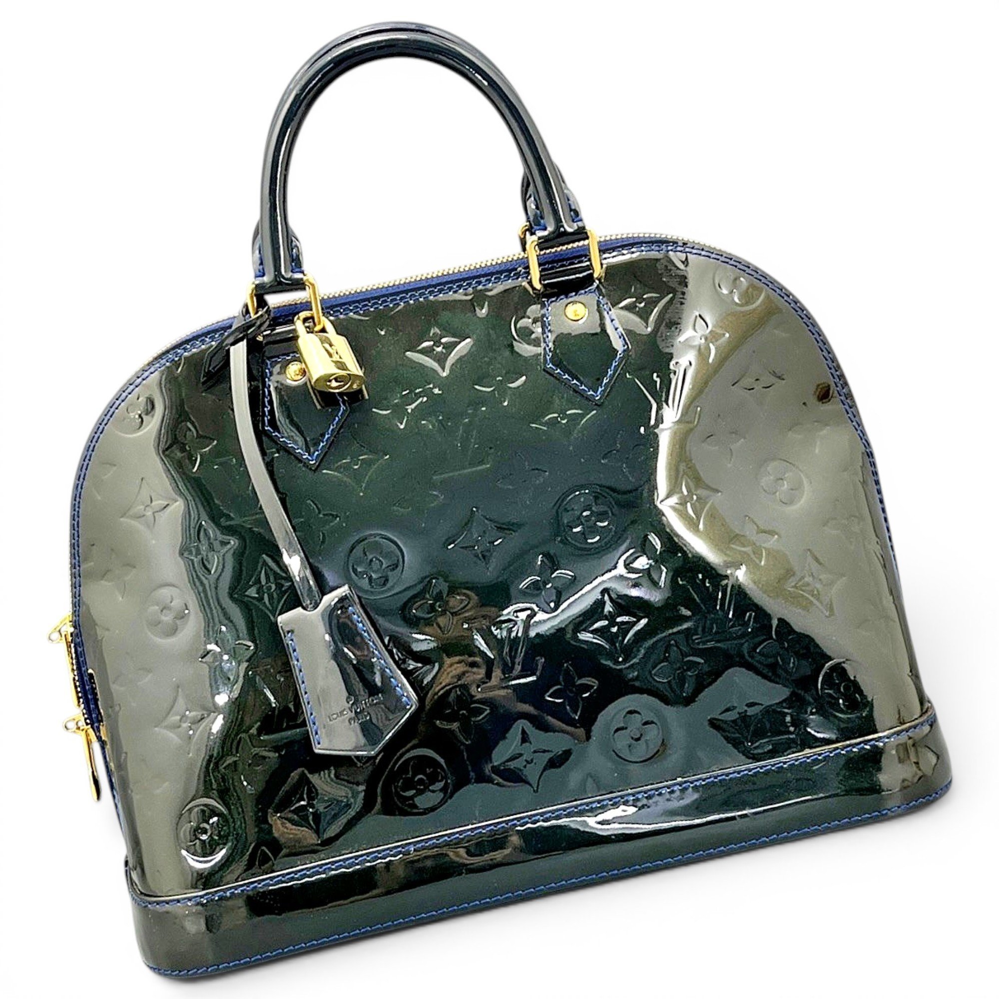 Alma leather handbag