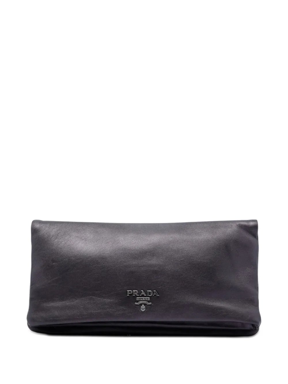 2010-2026 Metallic Soft Calf Fold Over clutch bag