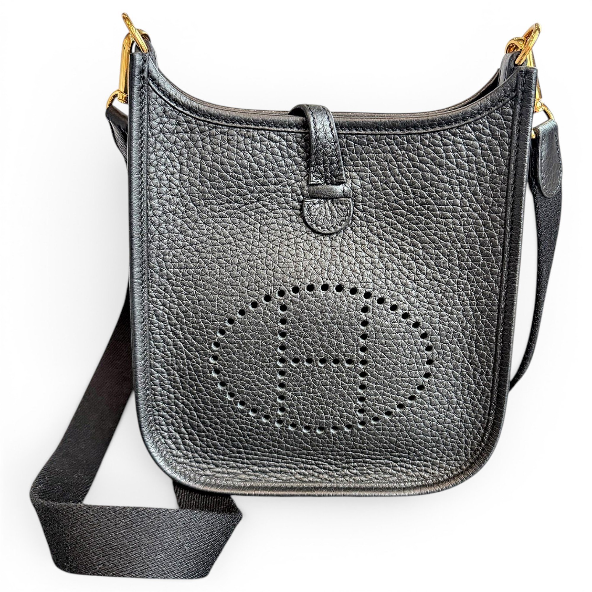 Evelyne leather crossbody bag