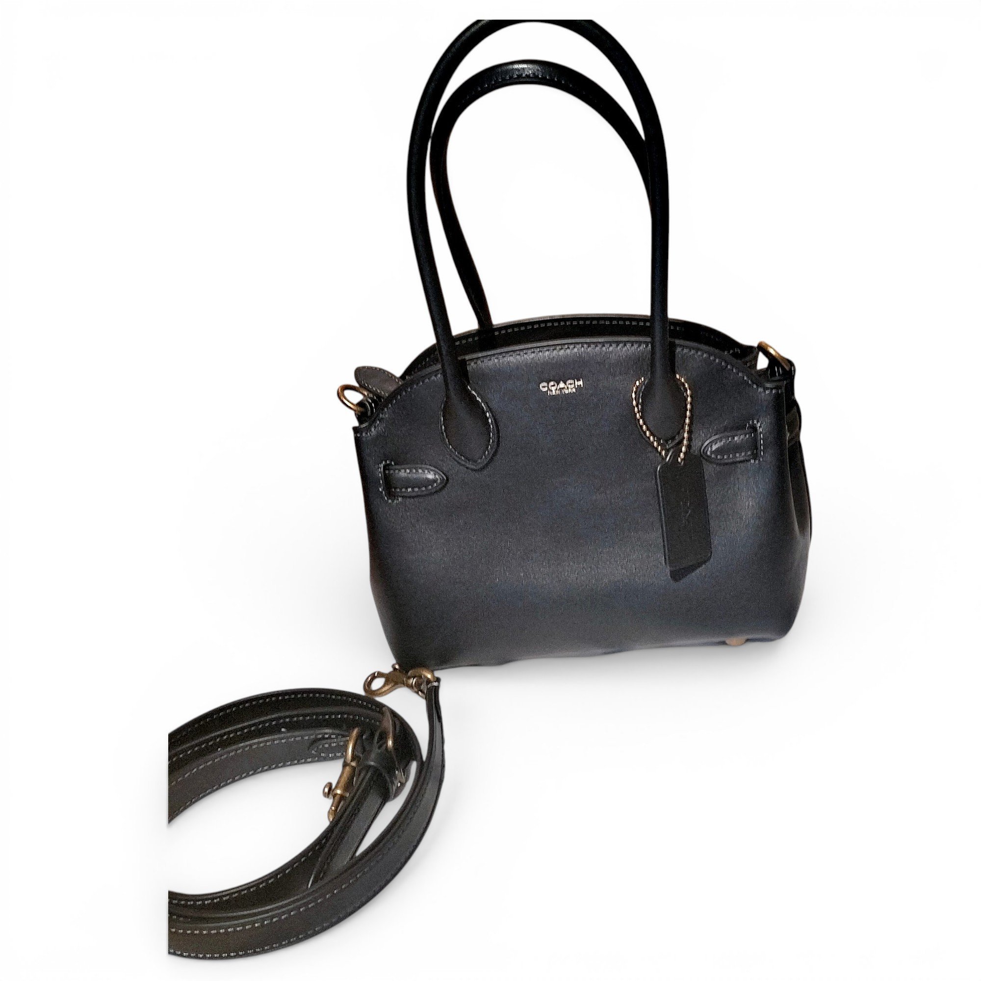 Leather crossbody bag