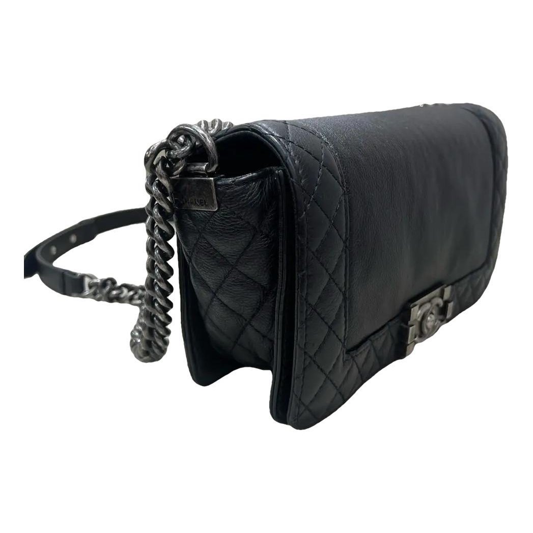 Boy leather crossbody bag