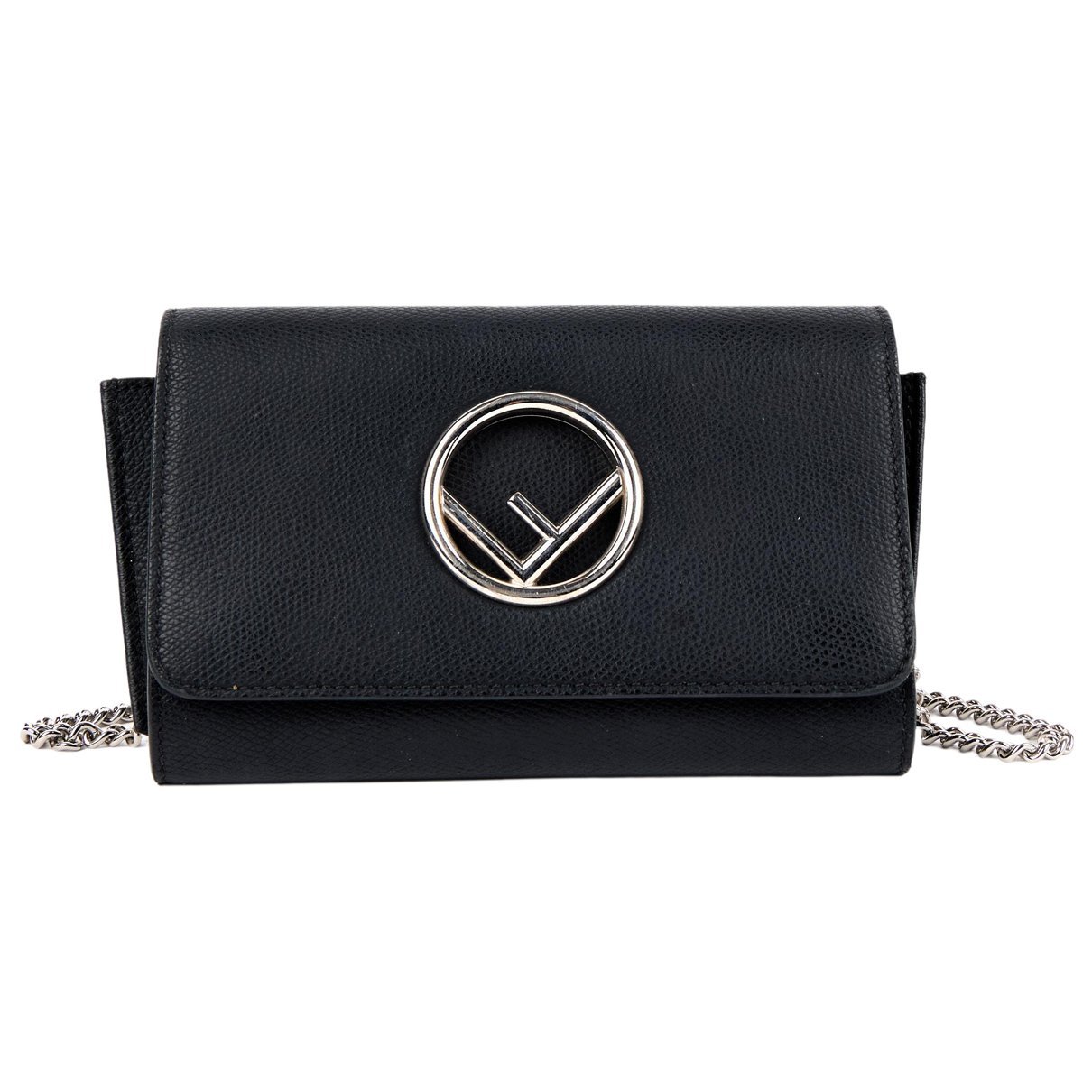 Kan I Logo leather crossbody bag