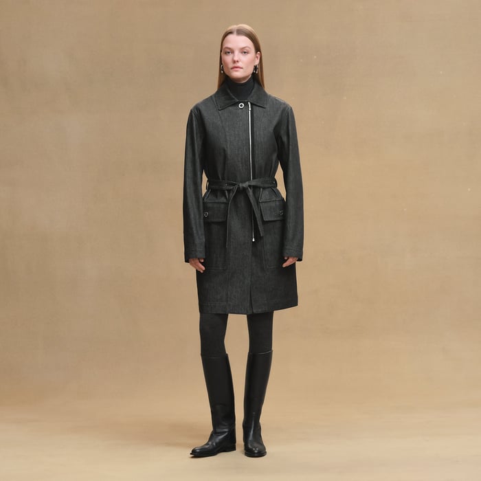 Gris Carbone Modular Car Coat