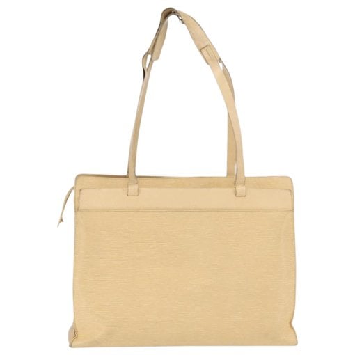Croisette leather tote