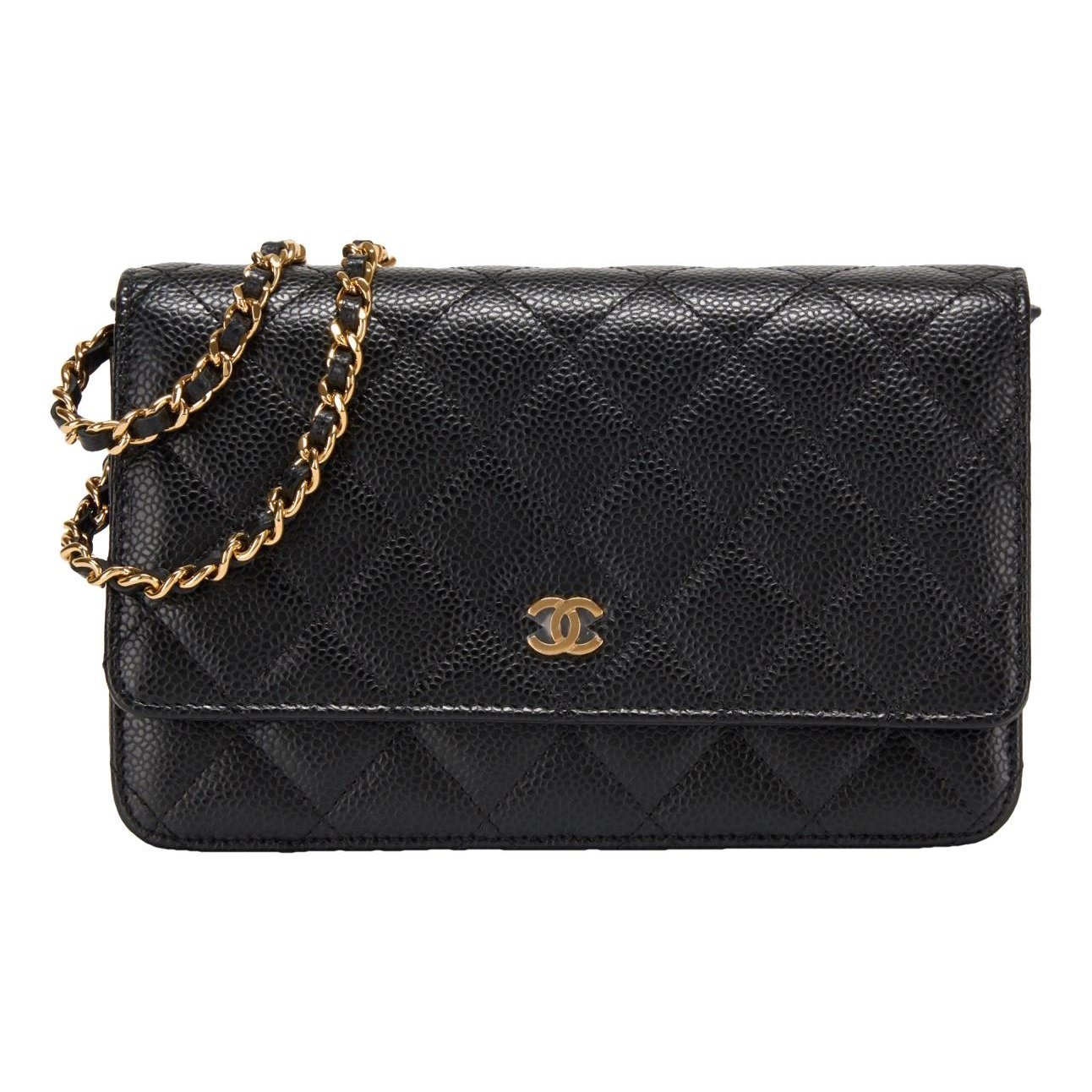Wallet On Chain Timeless/Classique leather crossbody bag