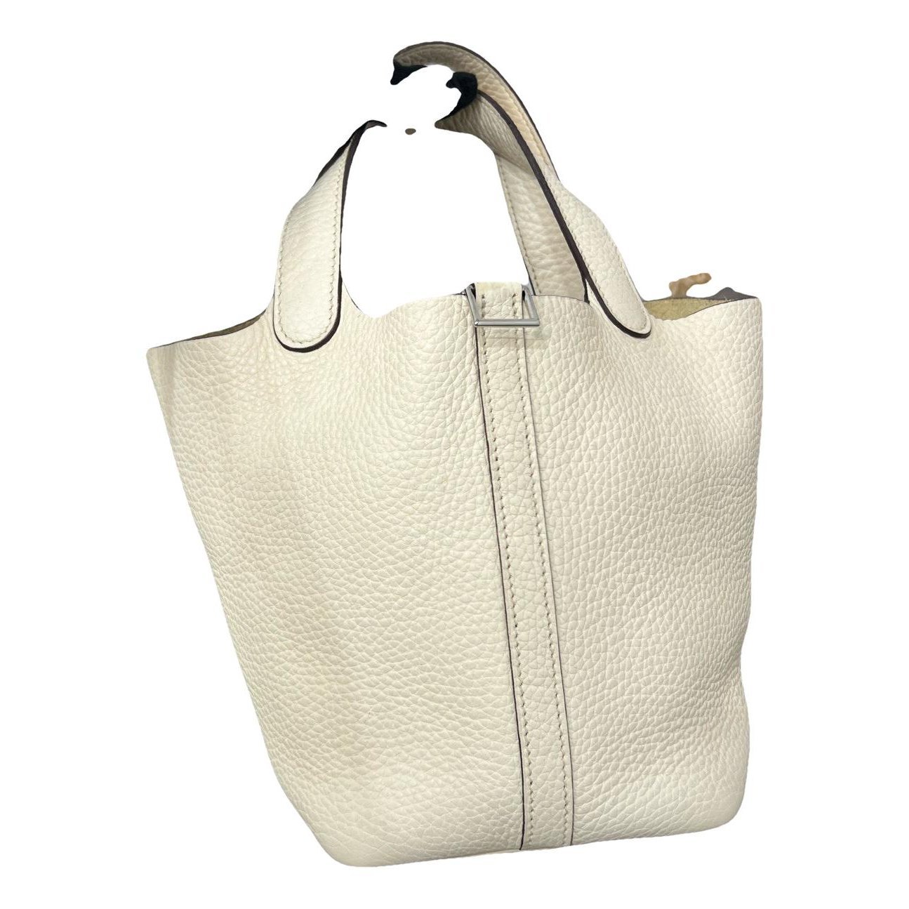 Picotin leather handbag