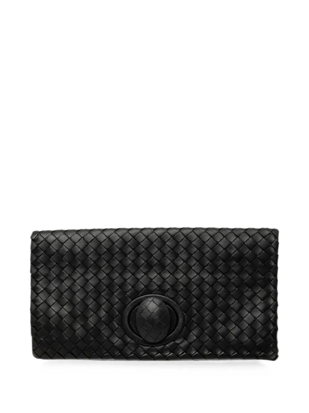2012-2026 Nappa Intrecciato Turn Lock clutch bag