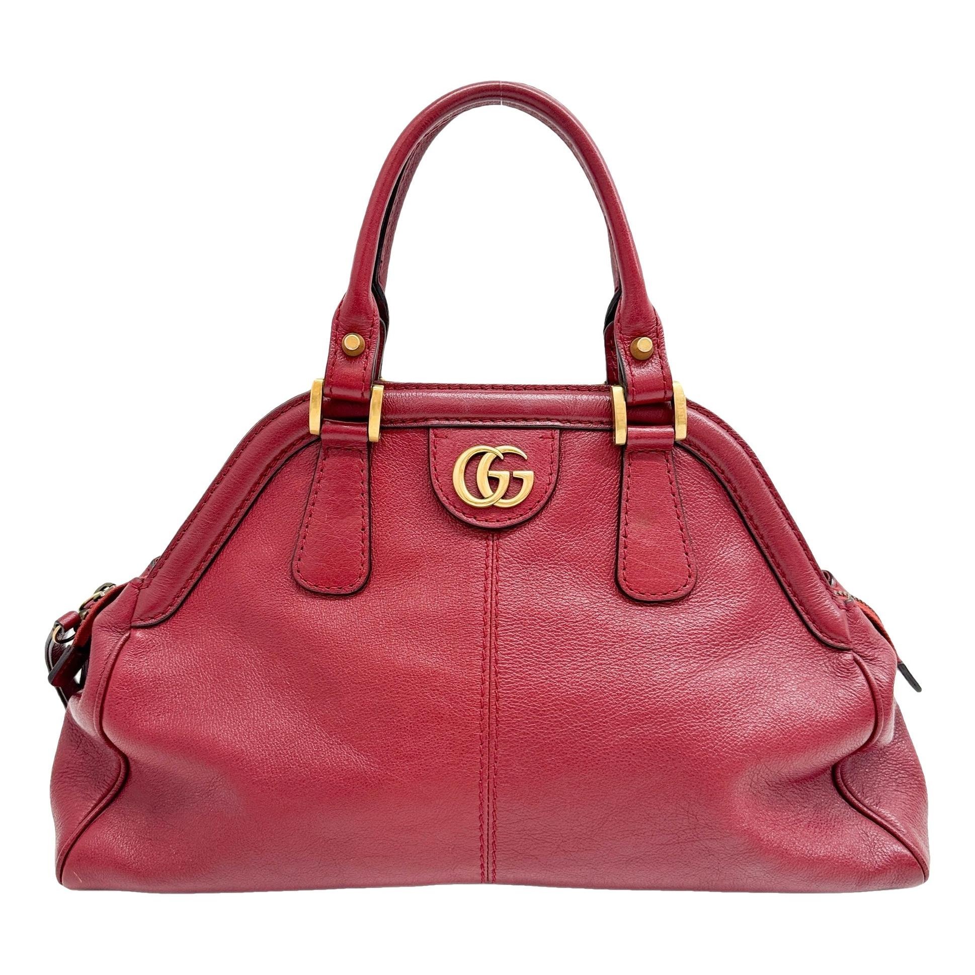 Leather handbag