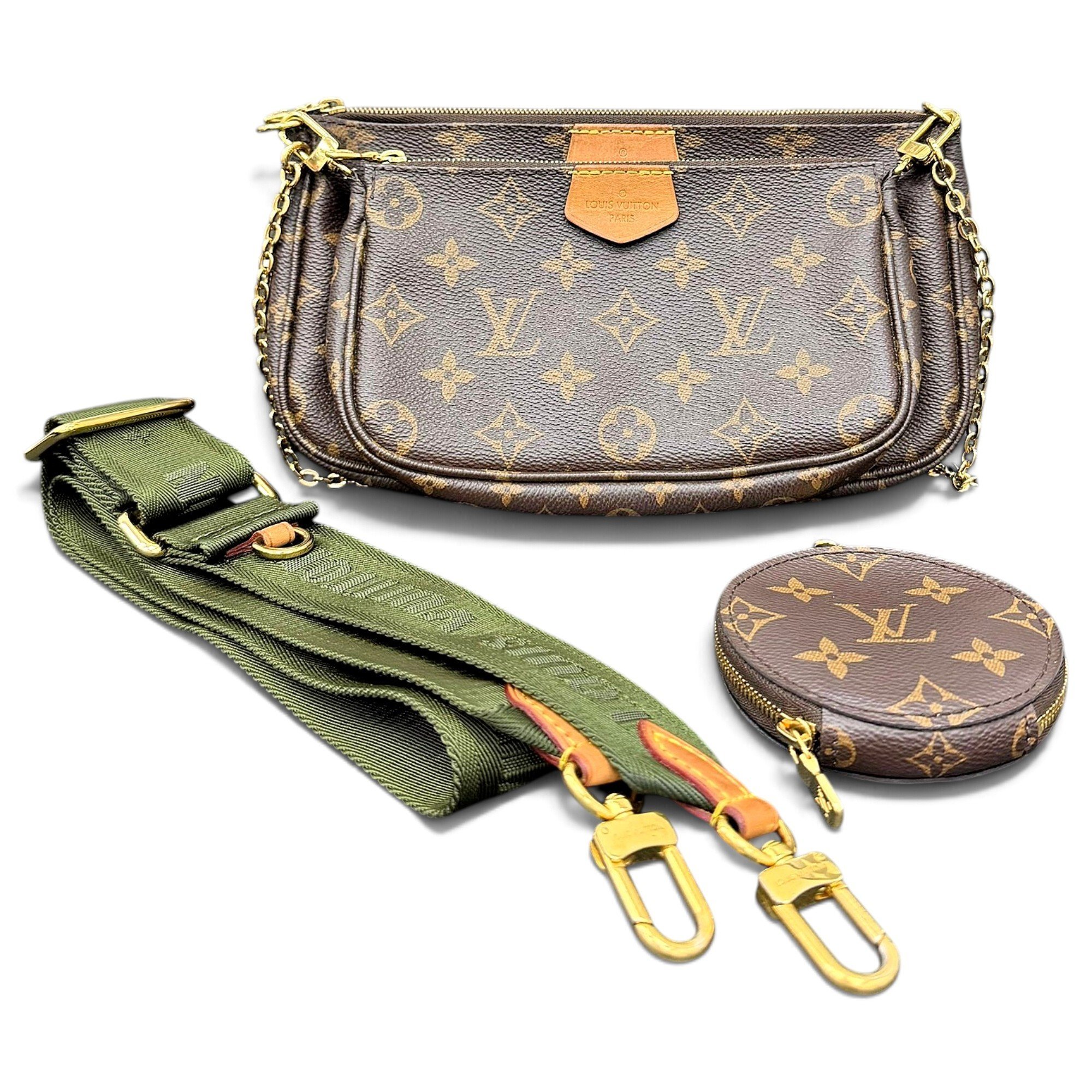 Multi Pochette Accessoires leather handbag