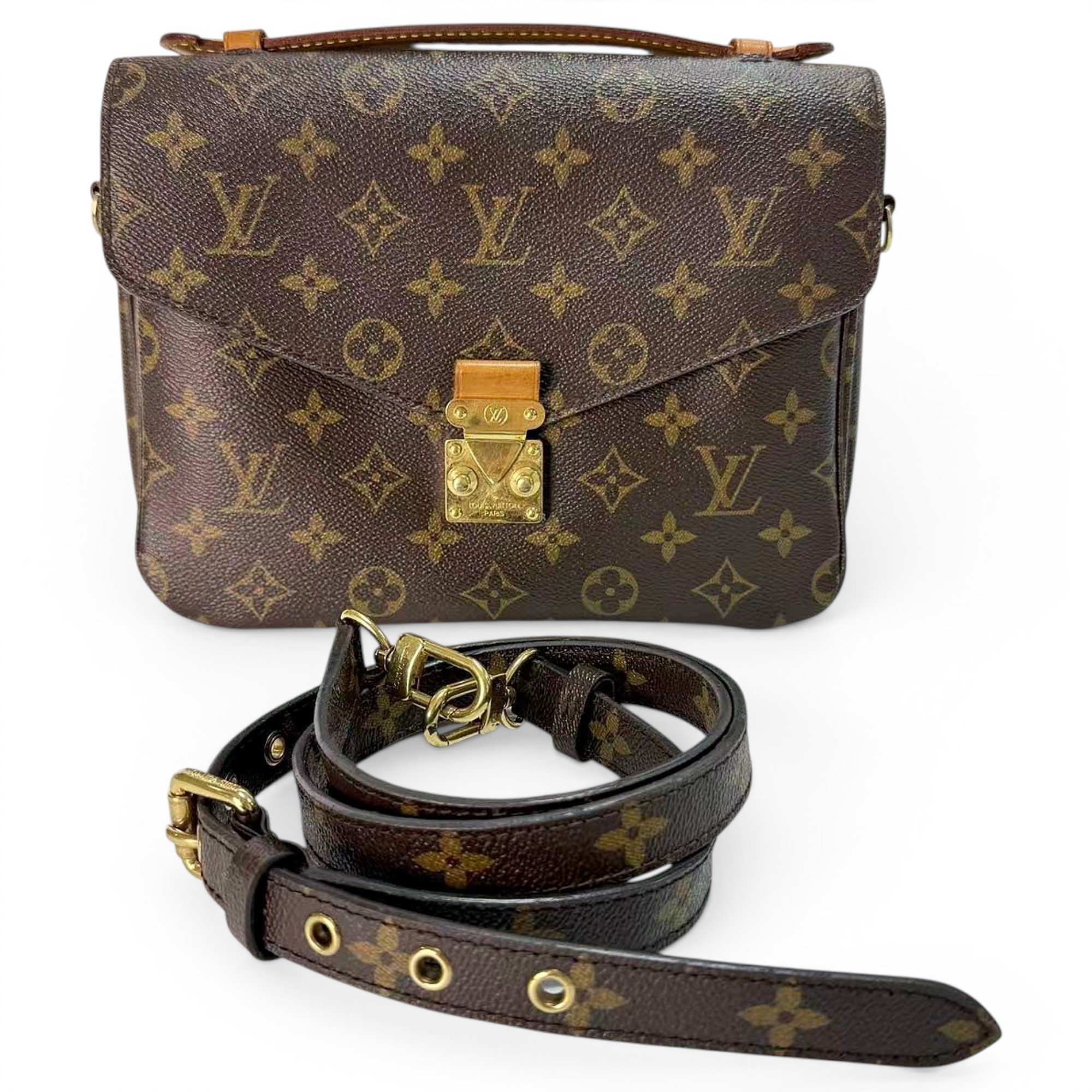 Metis leather handbag