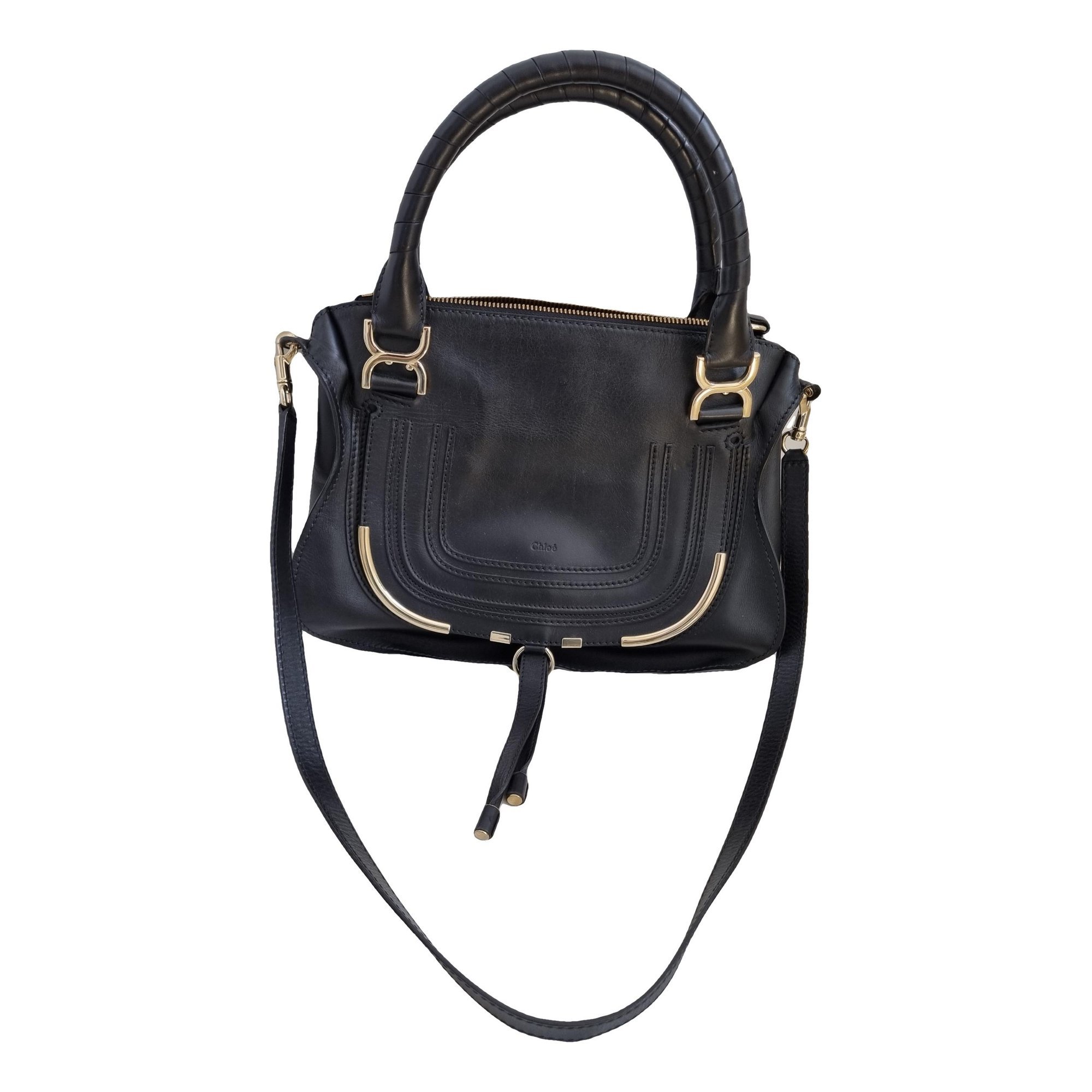 Marcie leather handbag