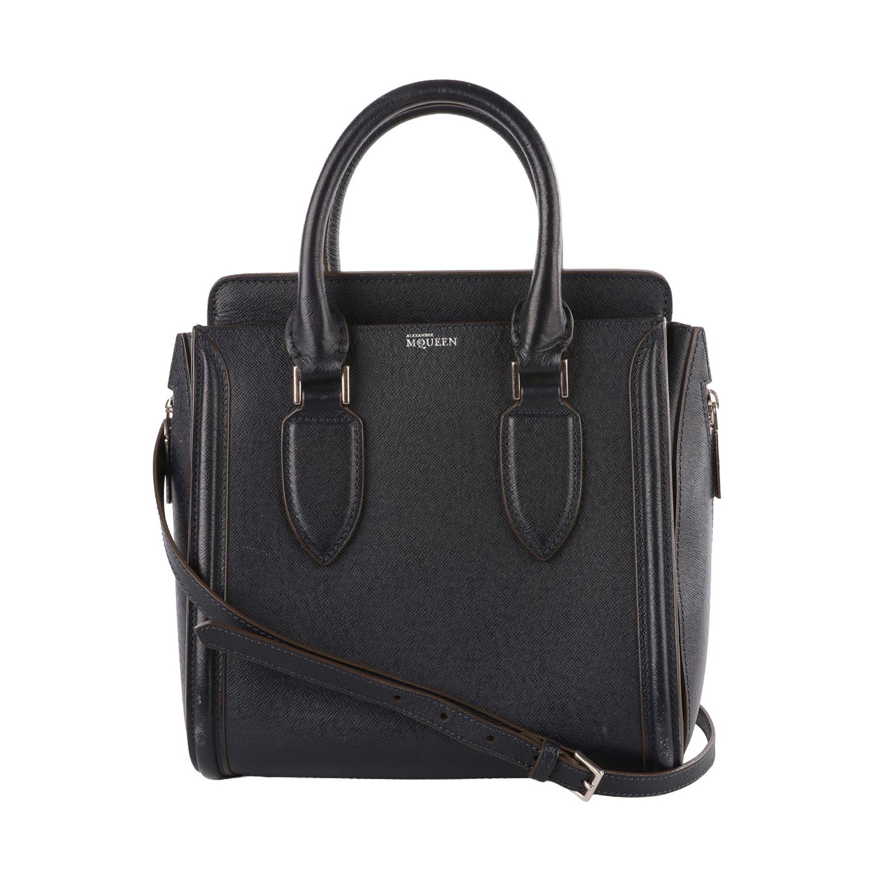 Leather tote