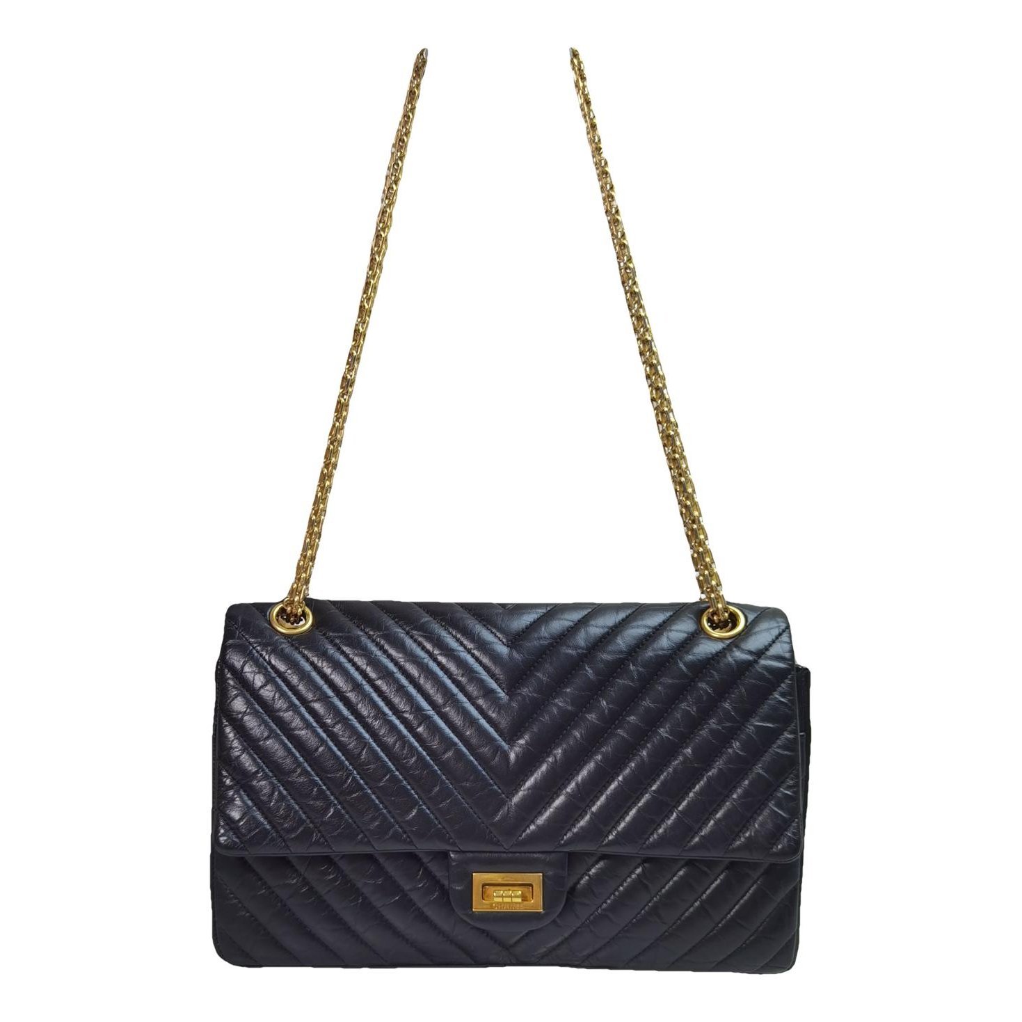 2.55 leather handbag
