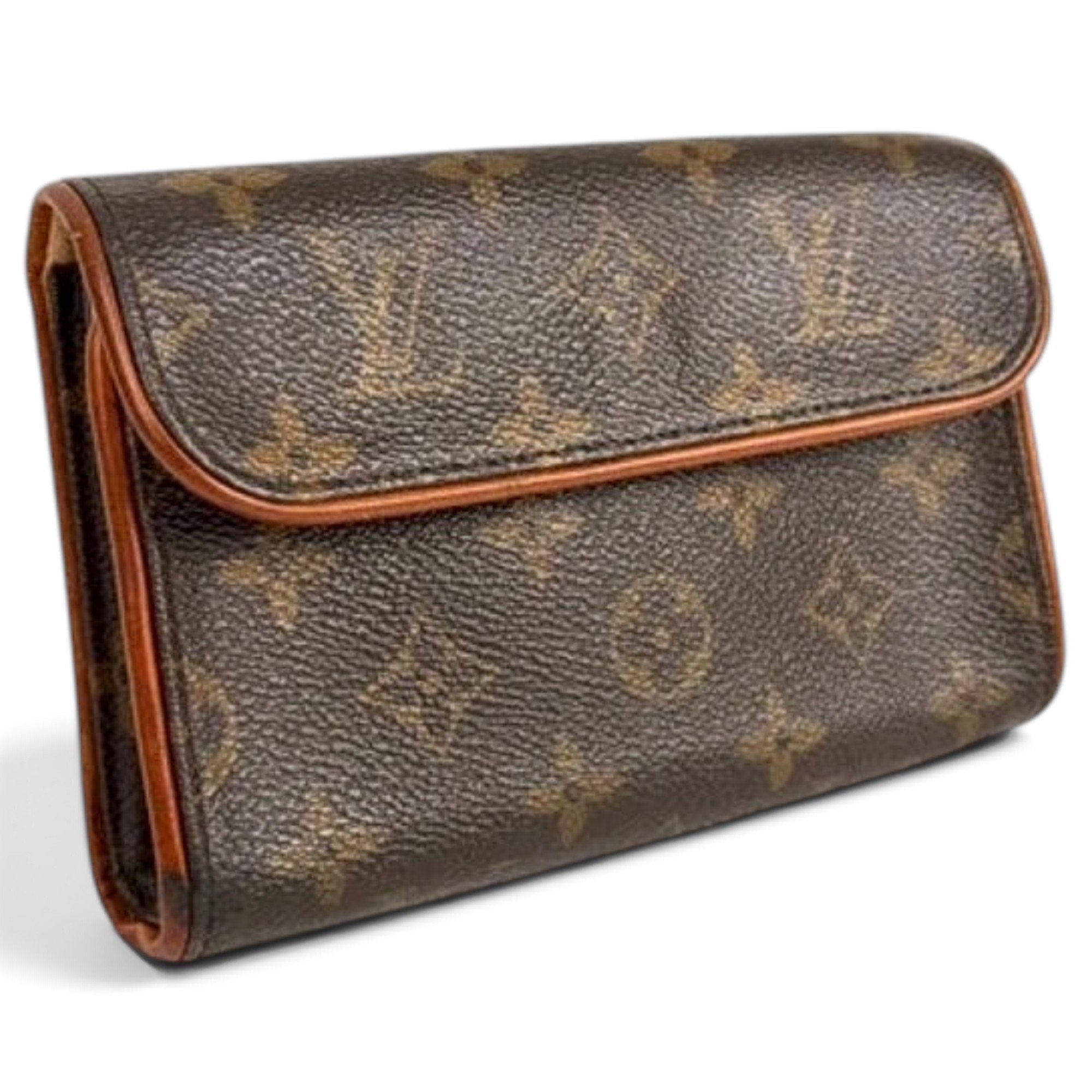 Florentine leather clutch bag