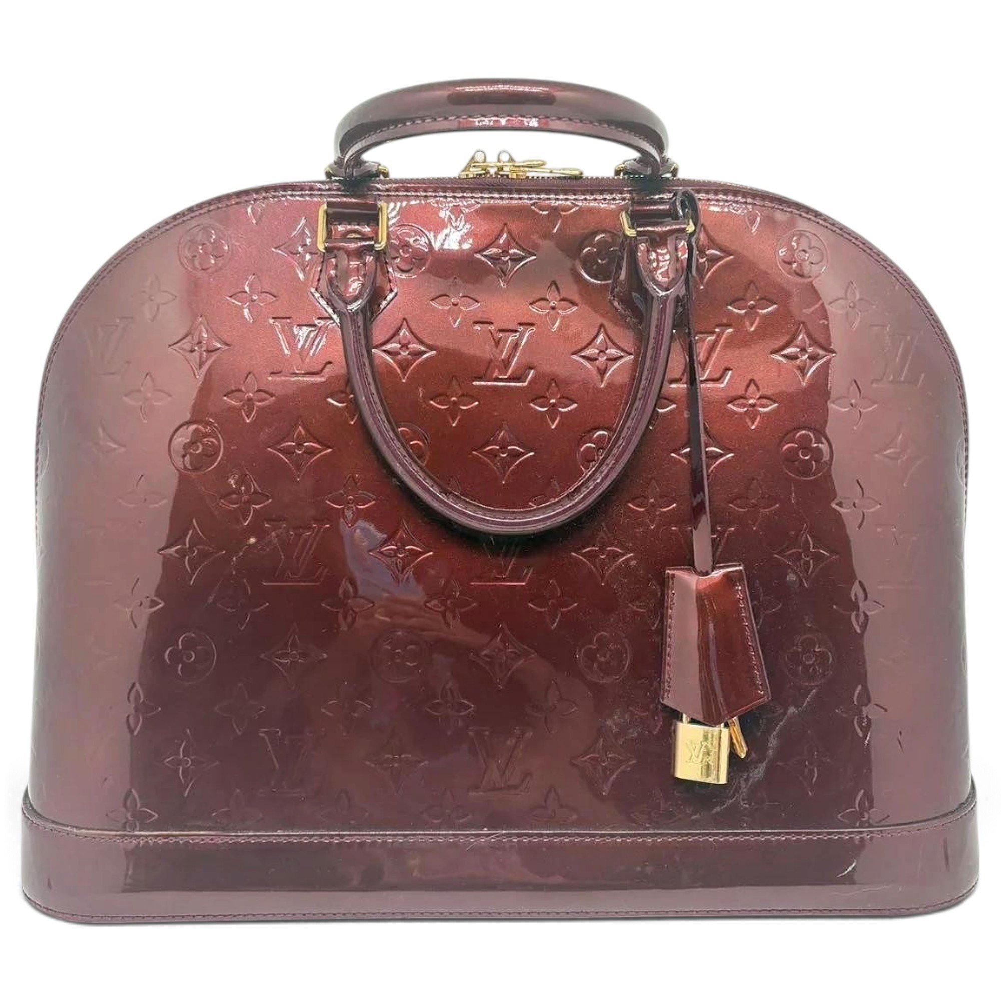 Alma patent leather handbag