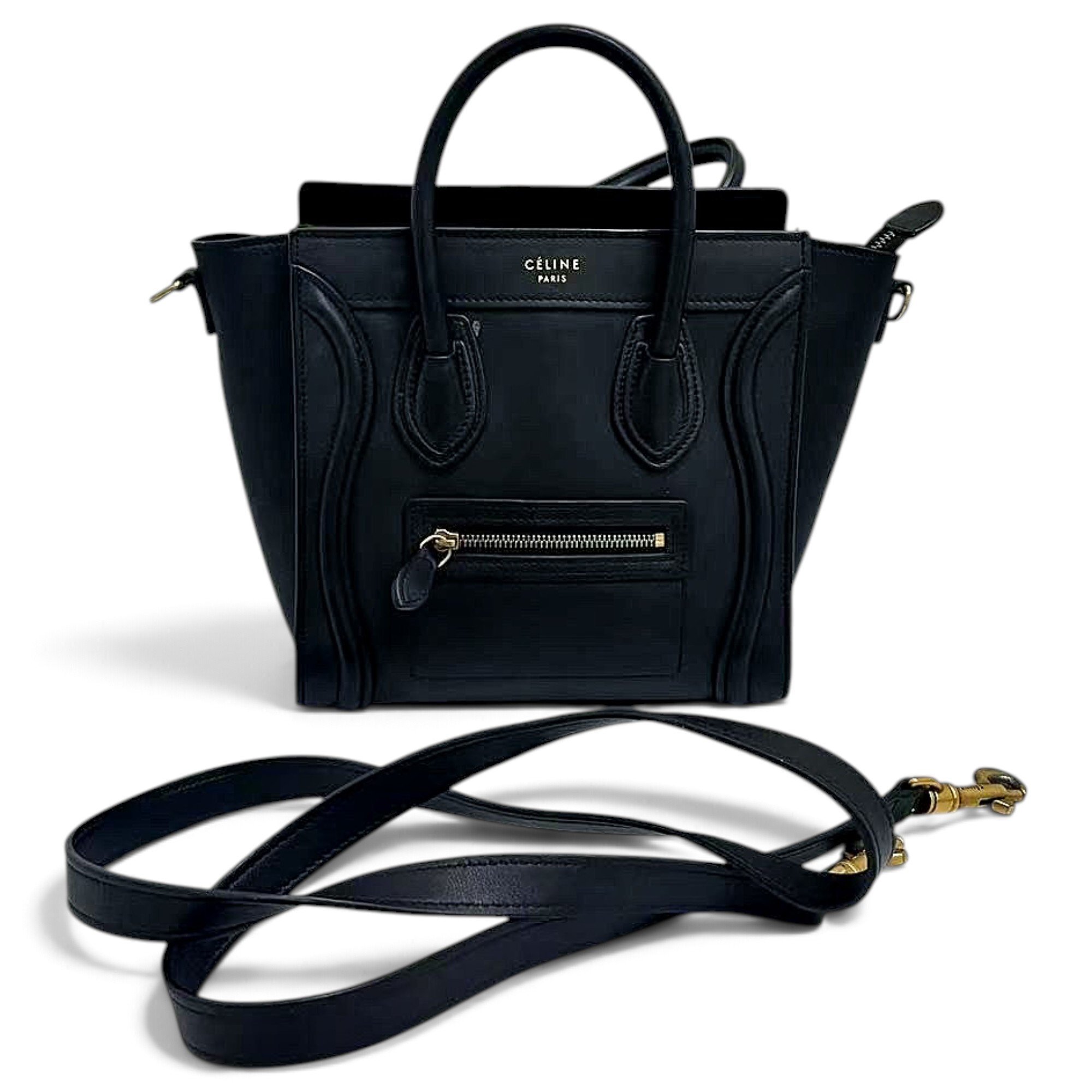 Luggage leather handbag