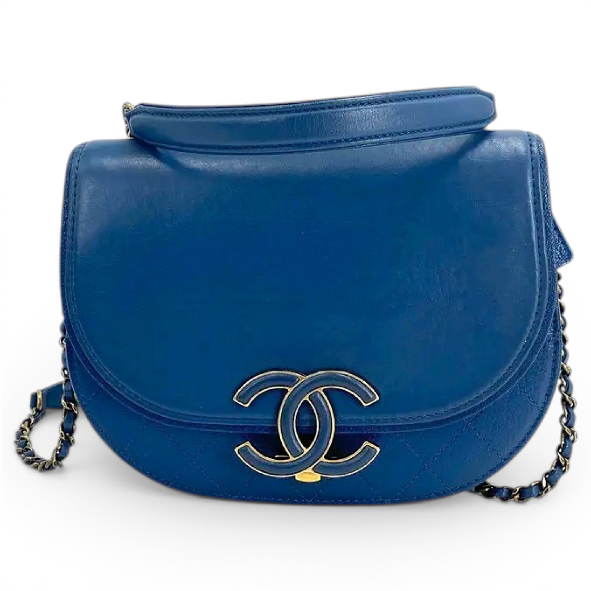 Coco Curve leather crossbody bag