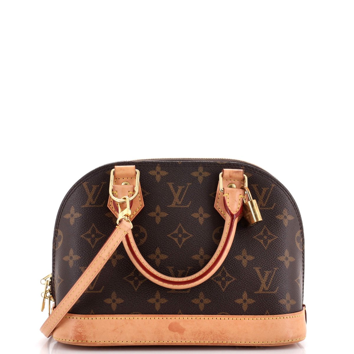 Louis Vuitton Alma Handbag Monogram Canvas BB