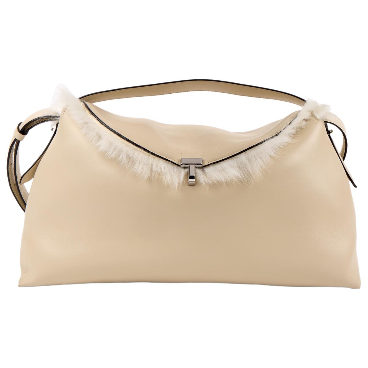T-Lock leather handbag