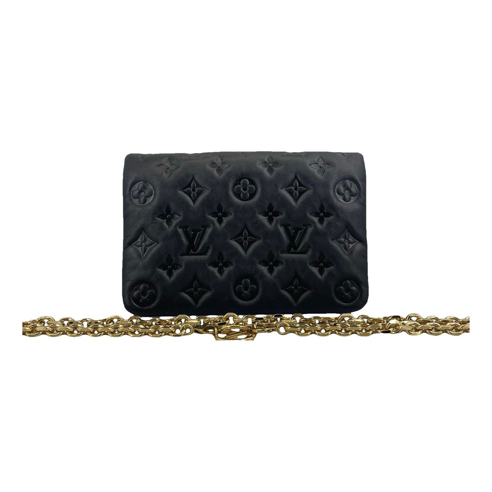 Coussin Flap leather handbag