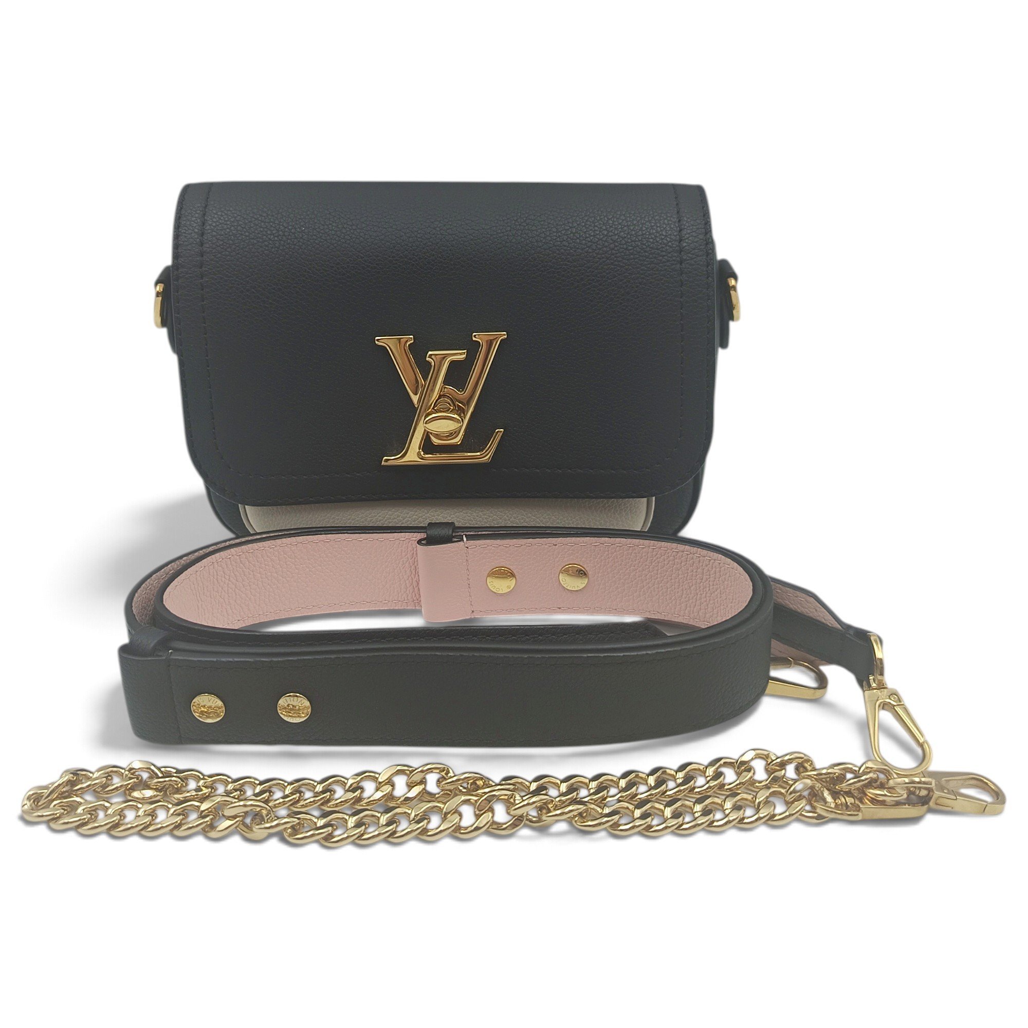 Lockme Tender leather crossbody bag