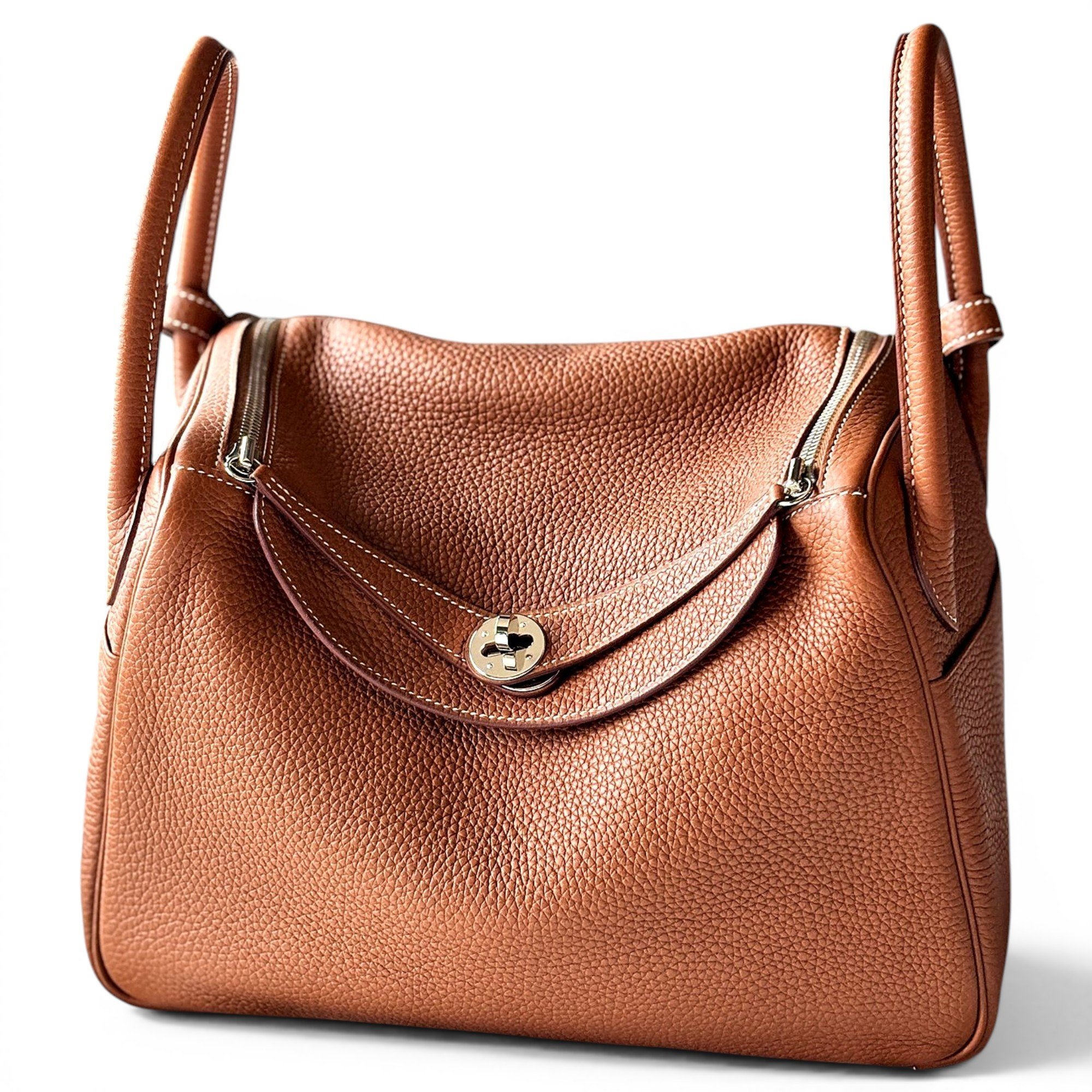 Lindy leather handbag