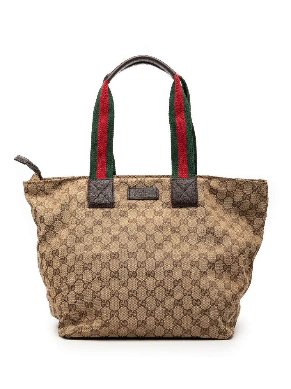 2000-2015 GG Canvas Web tote bag