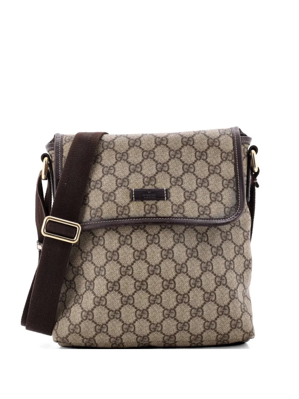 Flap Messenger GG Coated Canvas Small crossbody bag