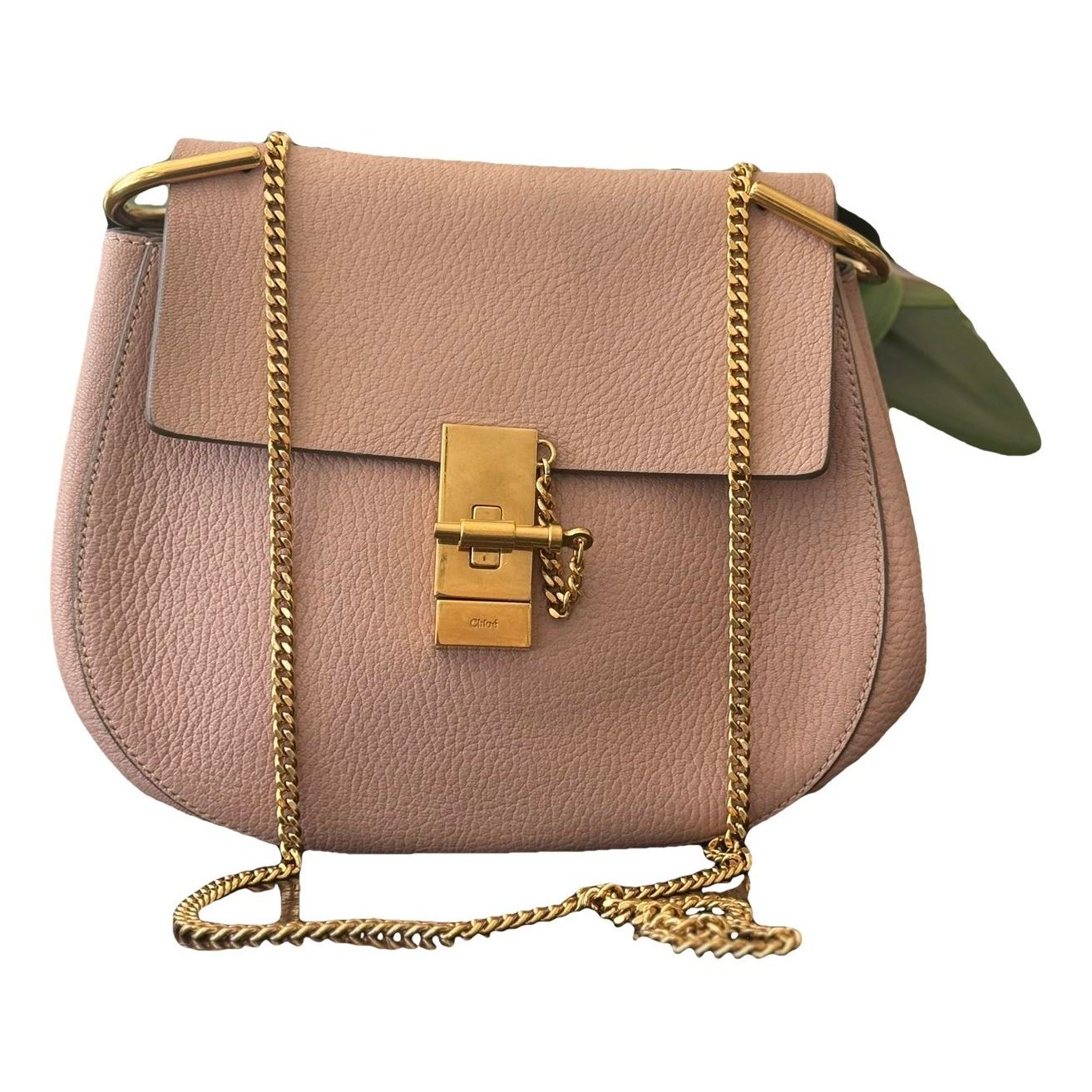 Drew leather crossbody bag