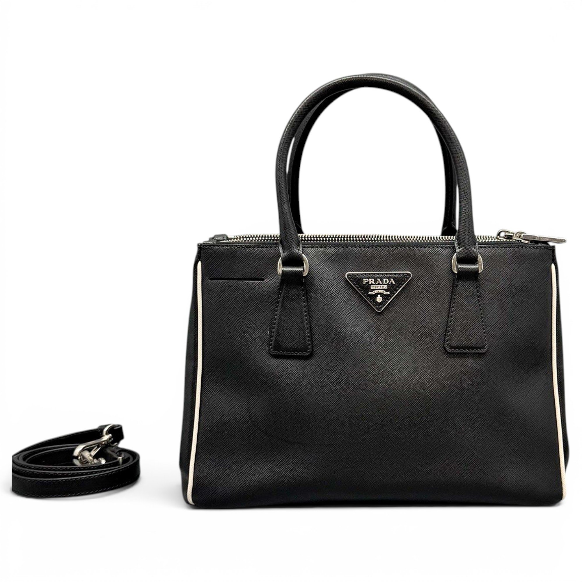 Galleria leather handbag