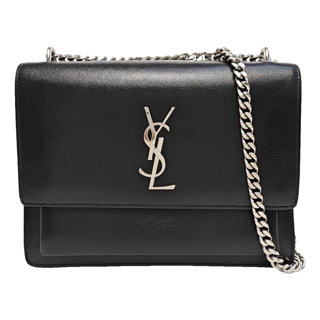 Sunset leather crossbody bag