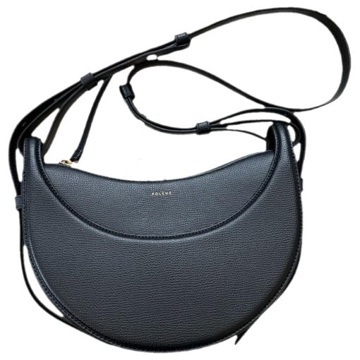 Polene Numéro Dix leather crossbody bag