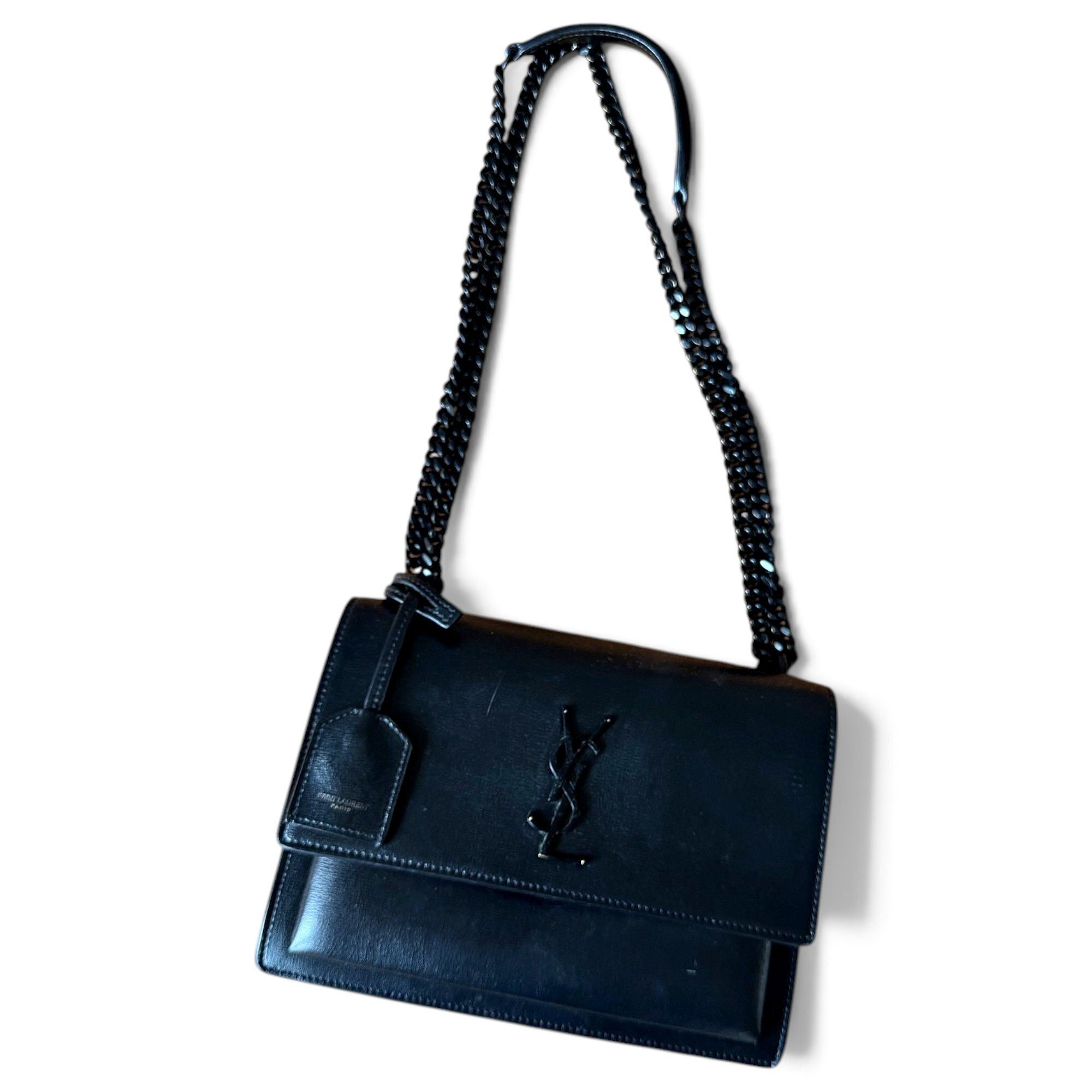 Sunset leather handbag