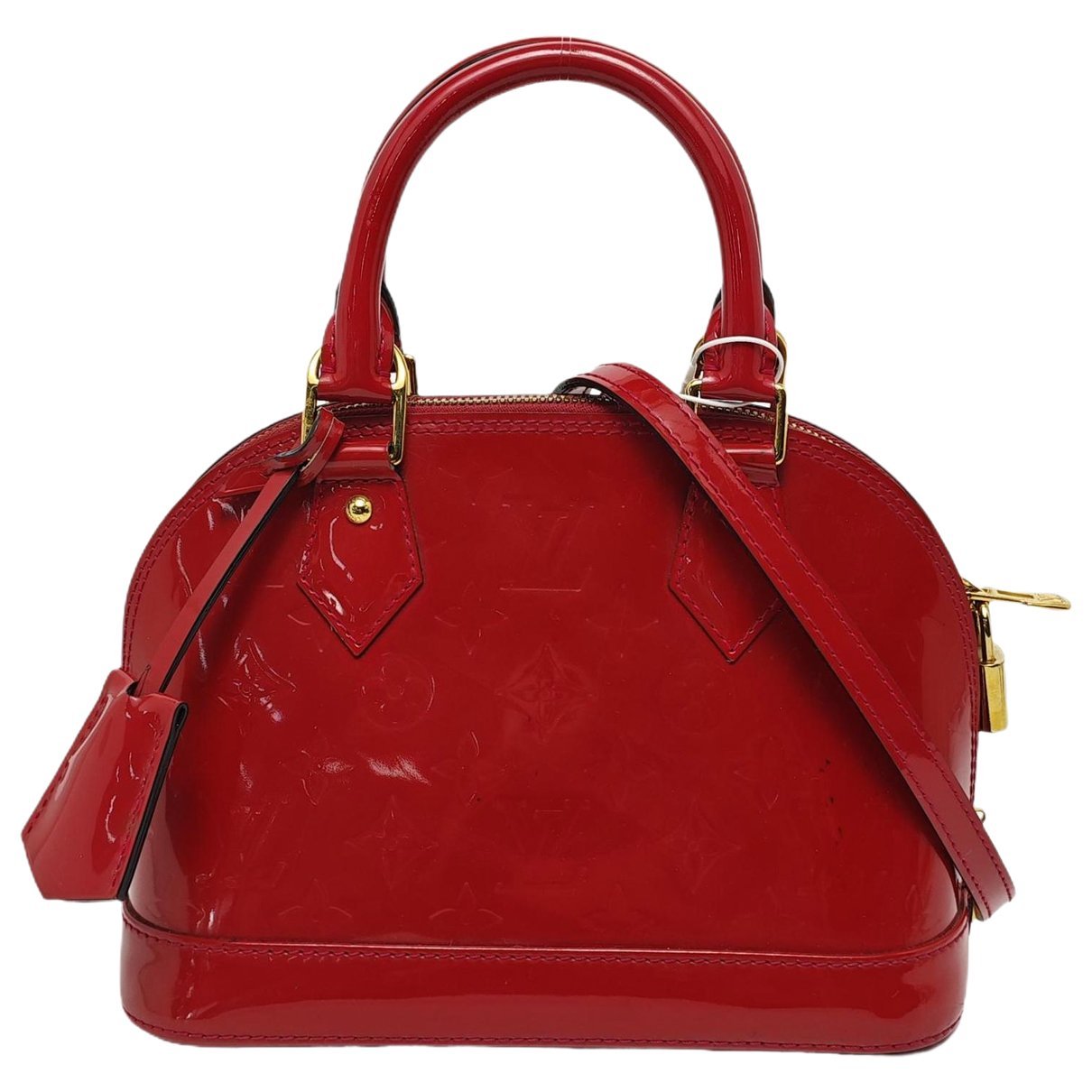 Alma BB patent leather handbag