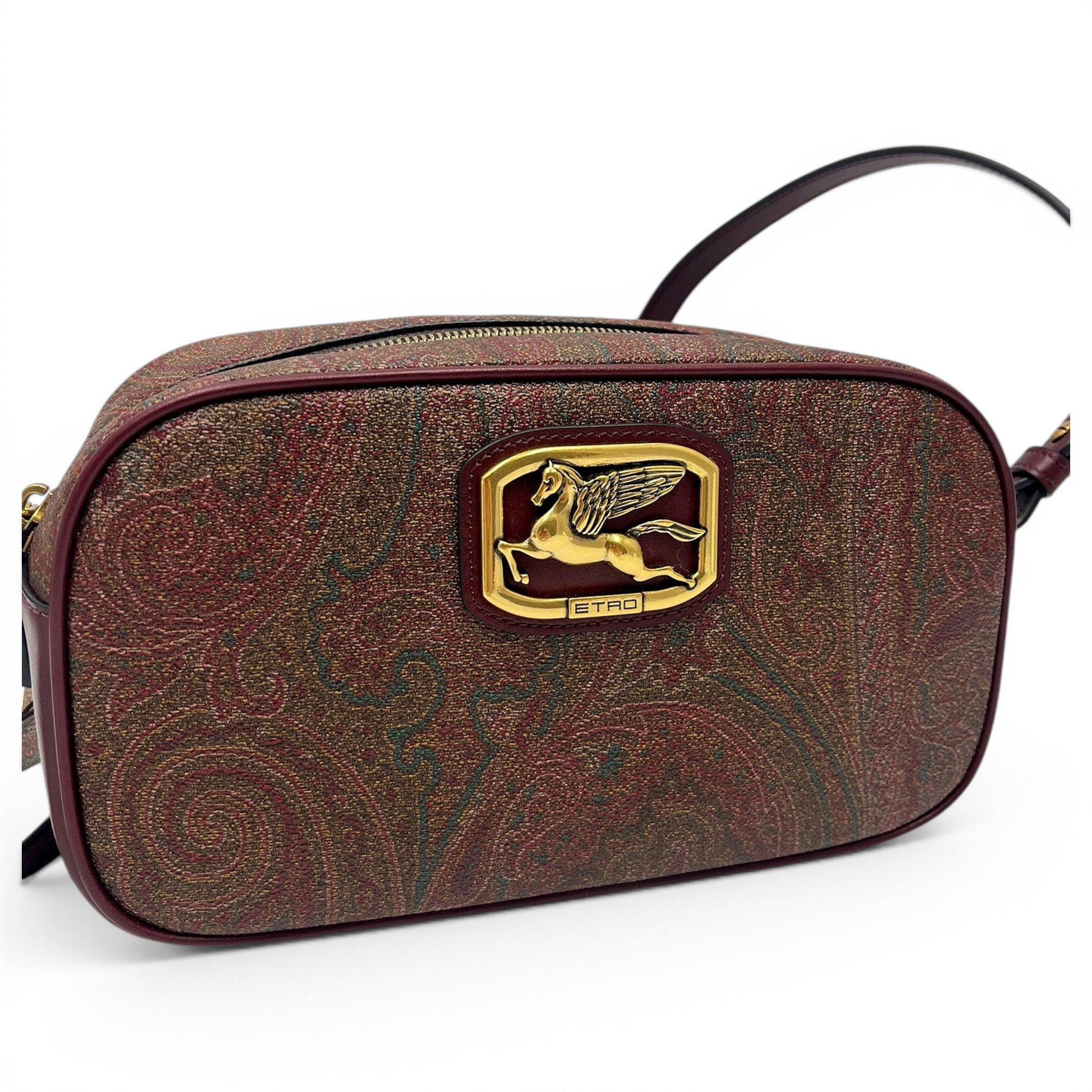 Leather crossbody bag