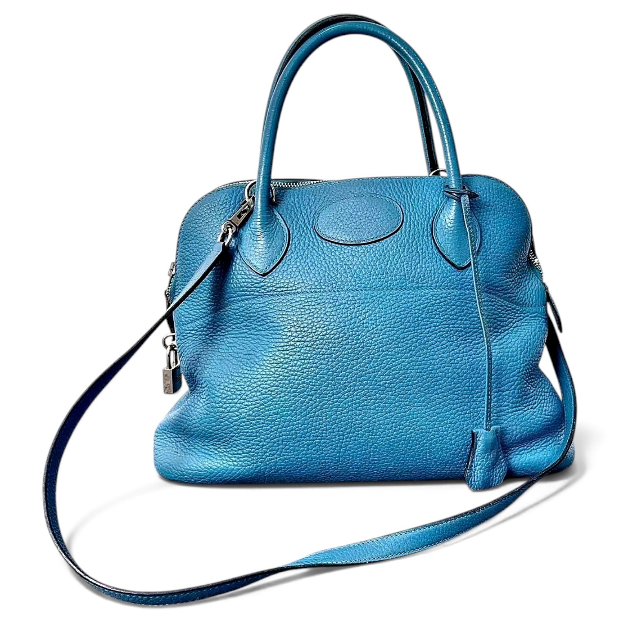 Bolide leather handbag