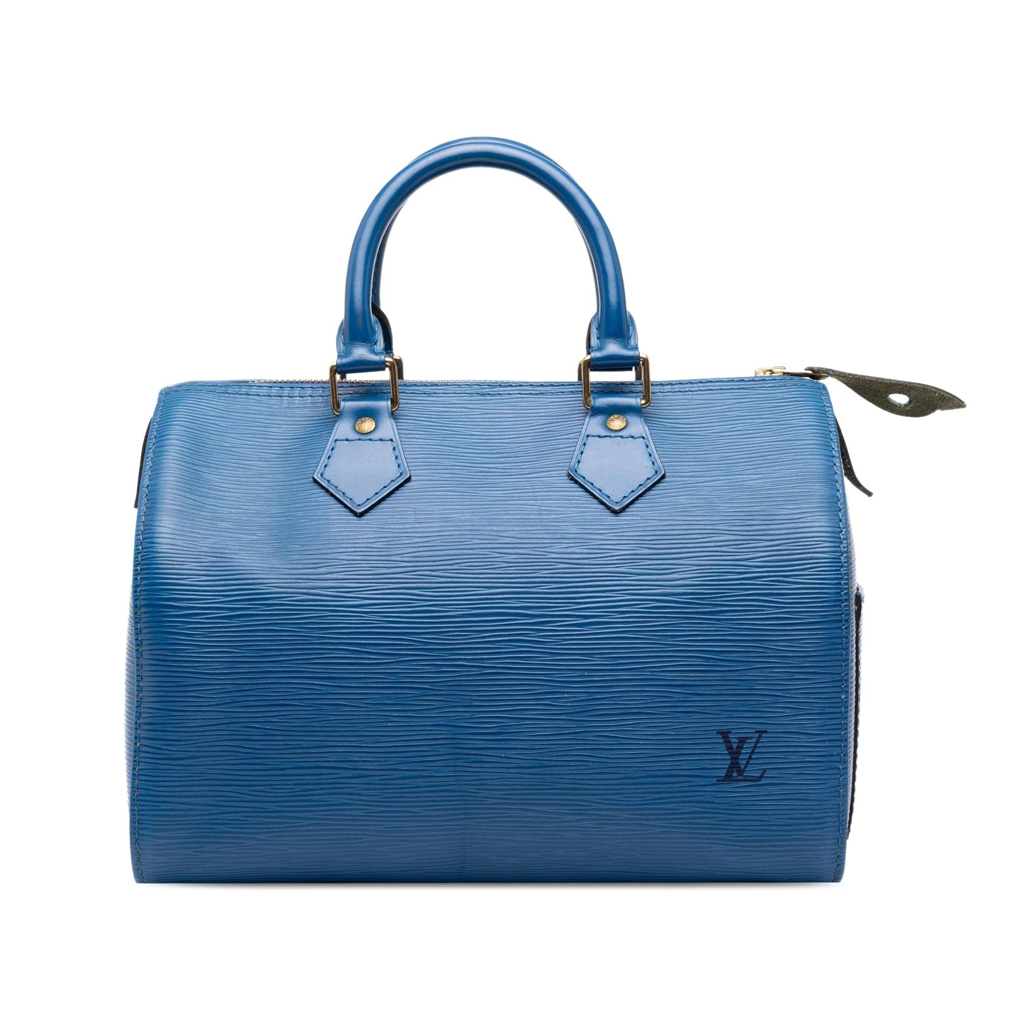 Speedy leather handbag