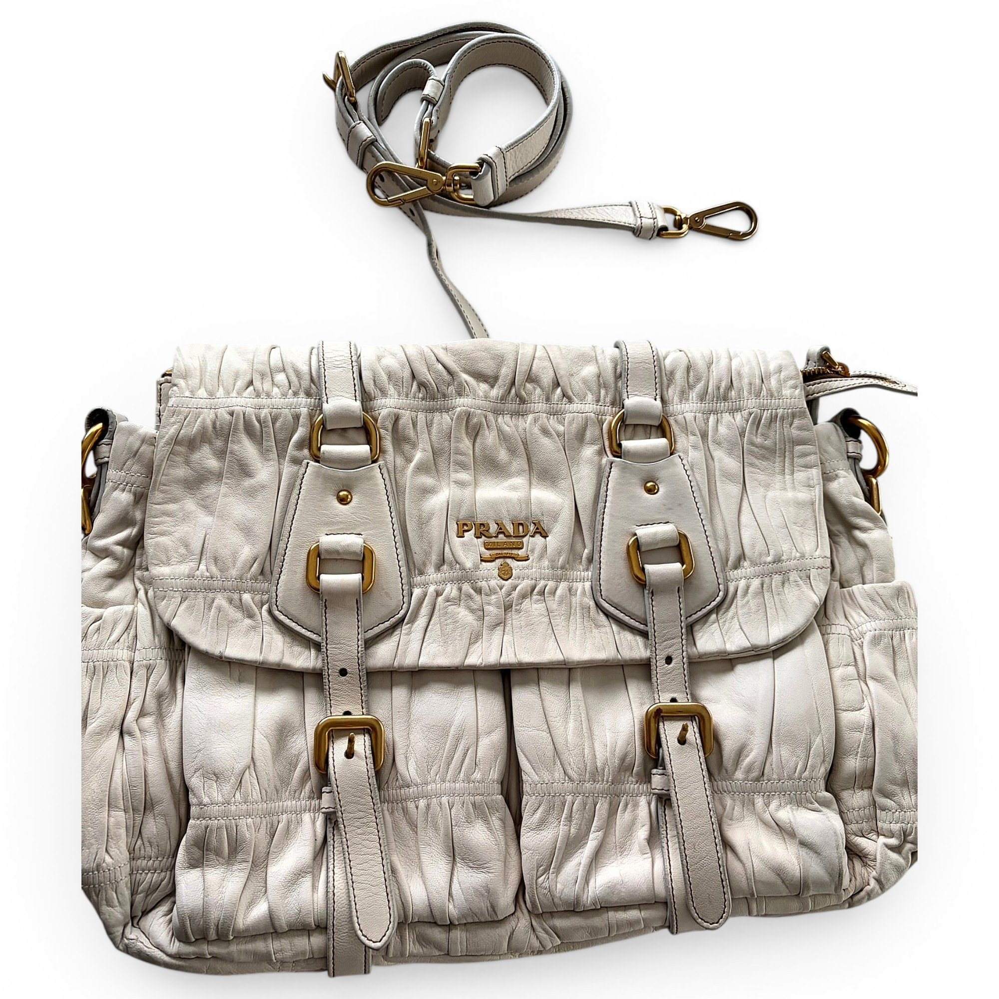 Leather crossbody bag