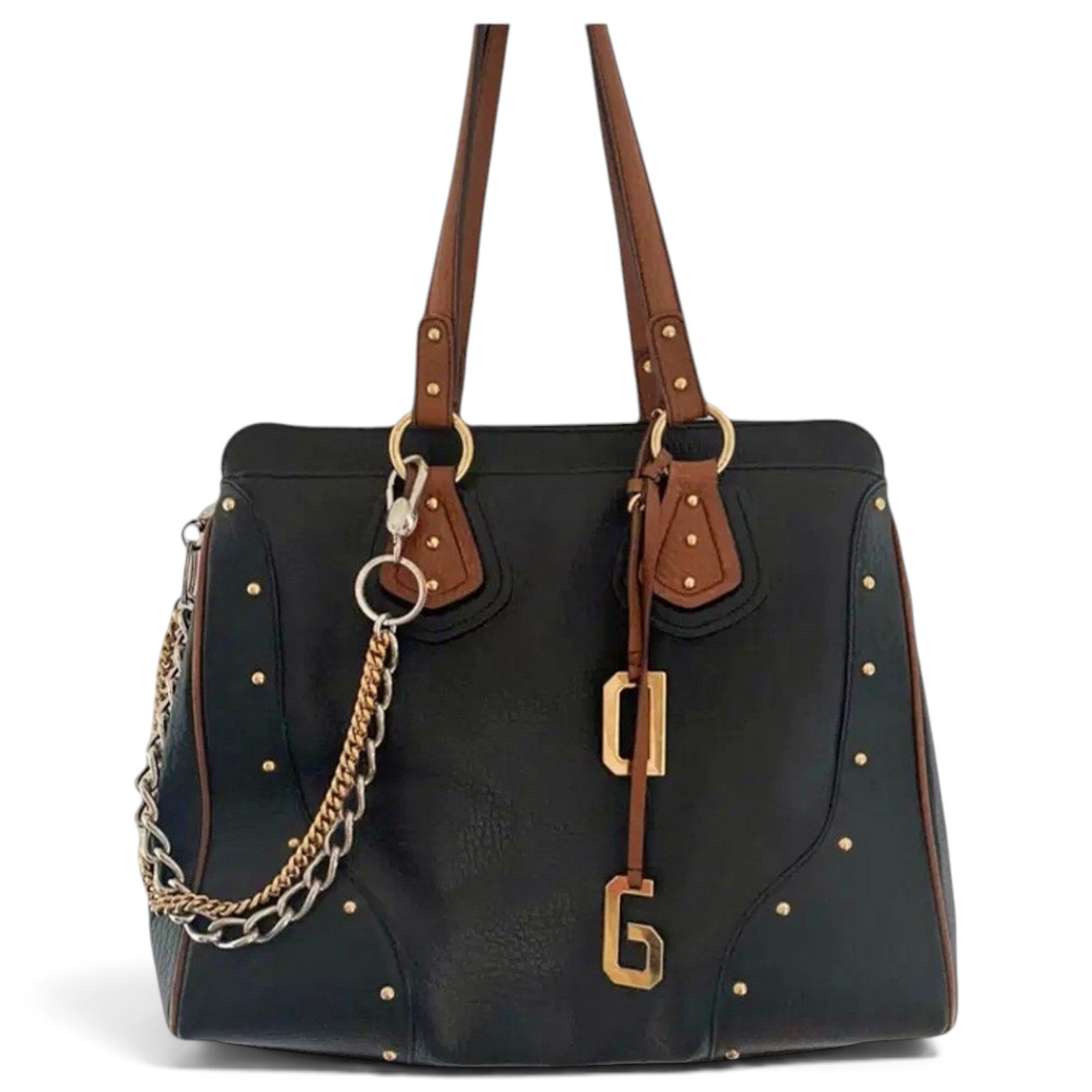 Leather handbag