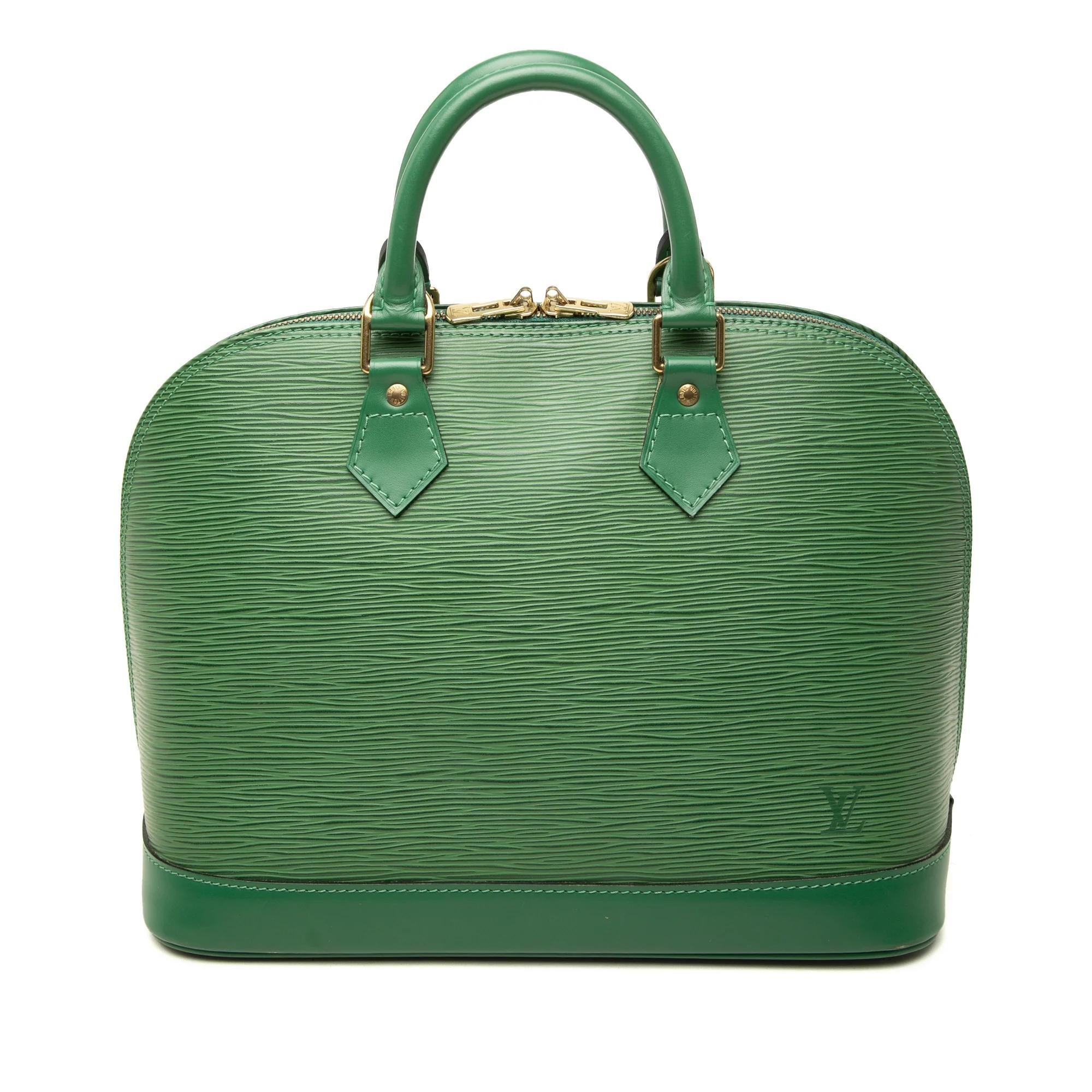 Alma leather handbag