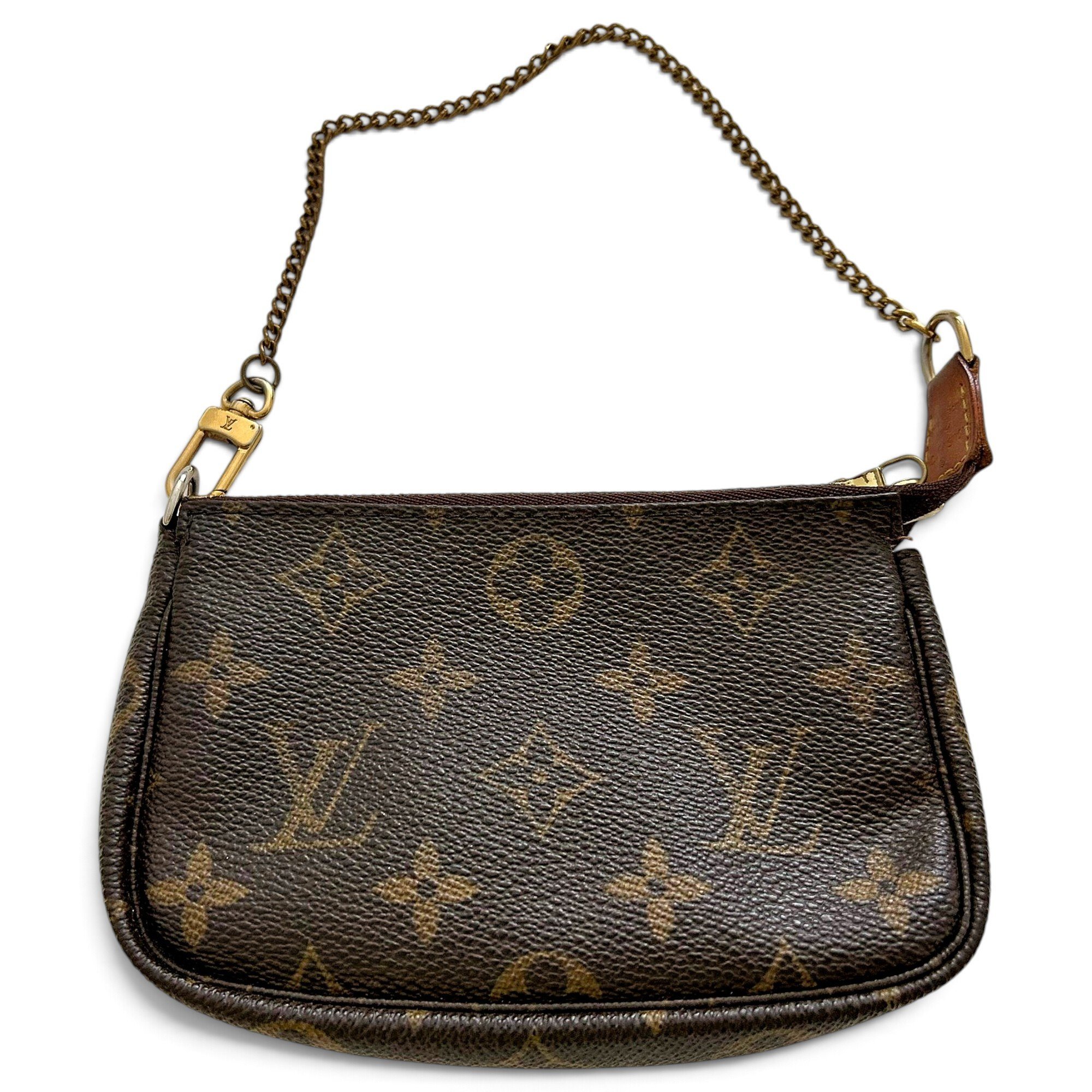 Pochette Accessoire leather handbag