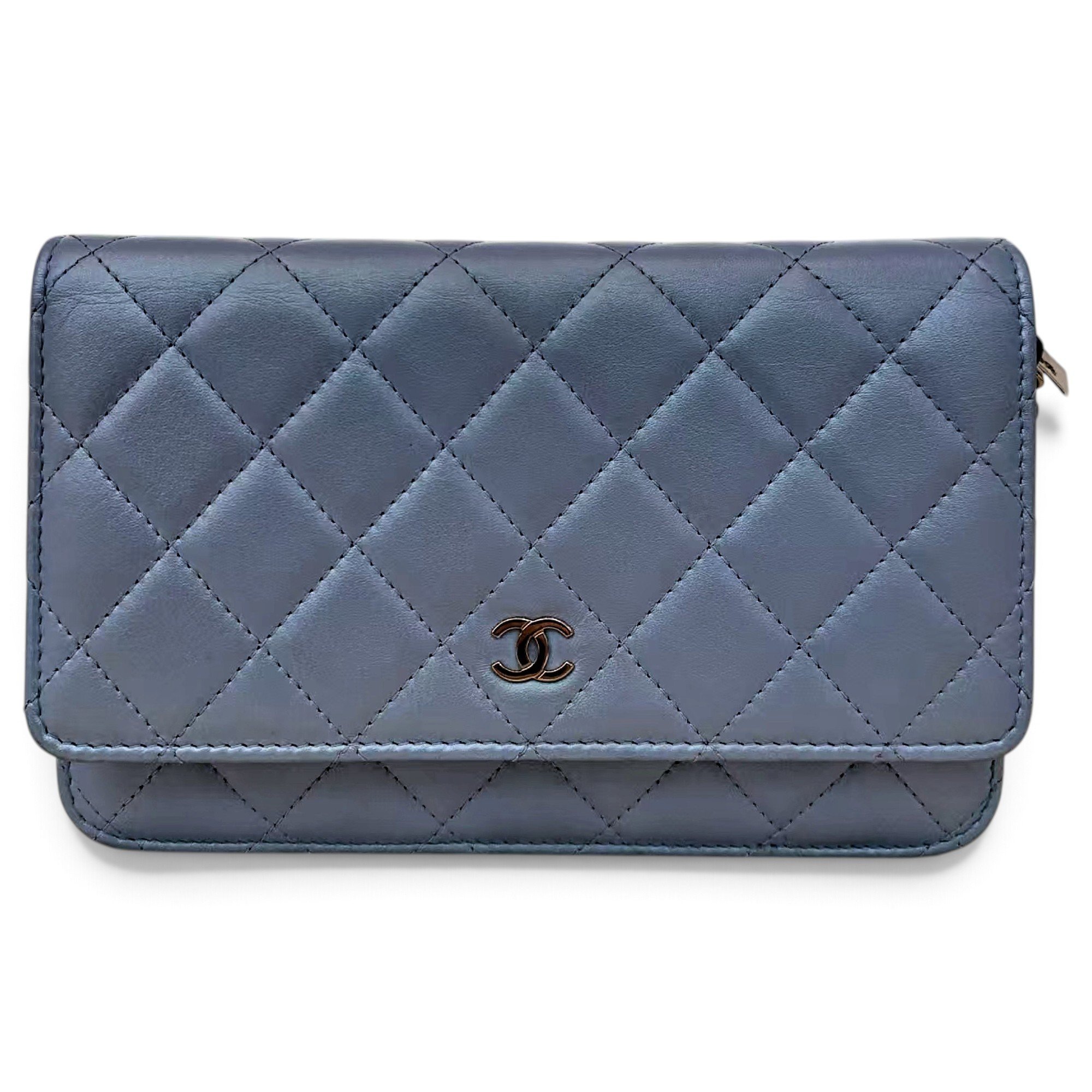 Wallet On Chain Timeless/Classique leather handbag