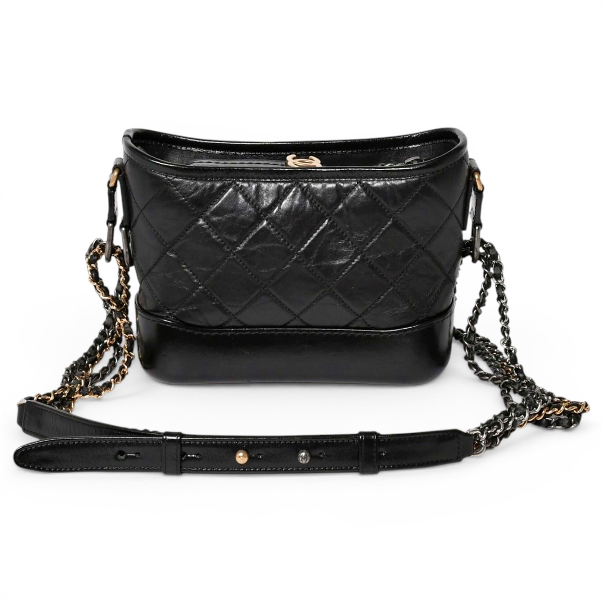 Gabrielle pony-style calfskin handbag