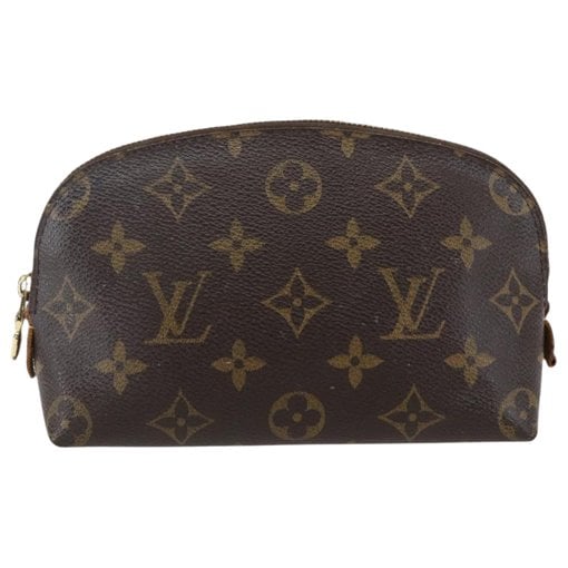 Leather vanity case