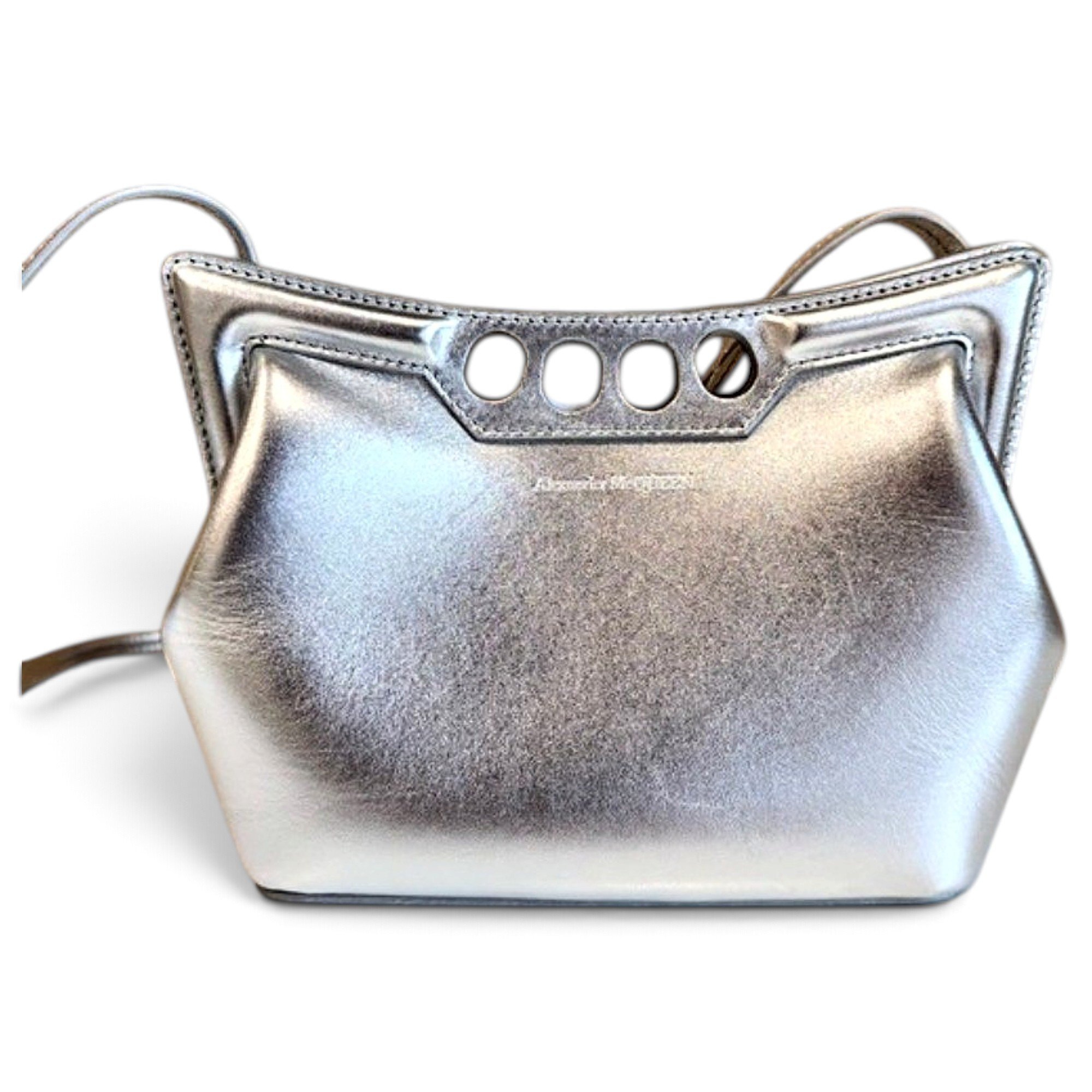 Leather crossbody bag