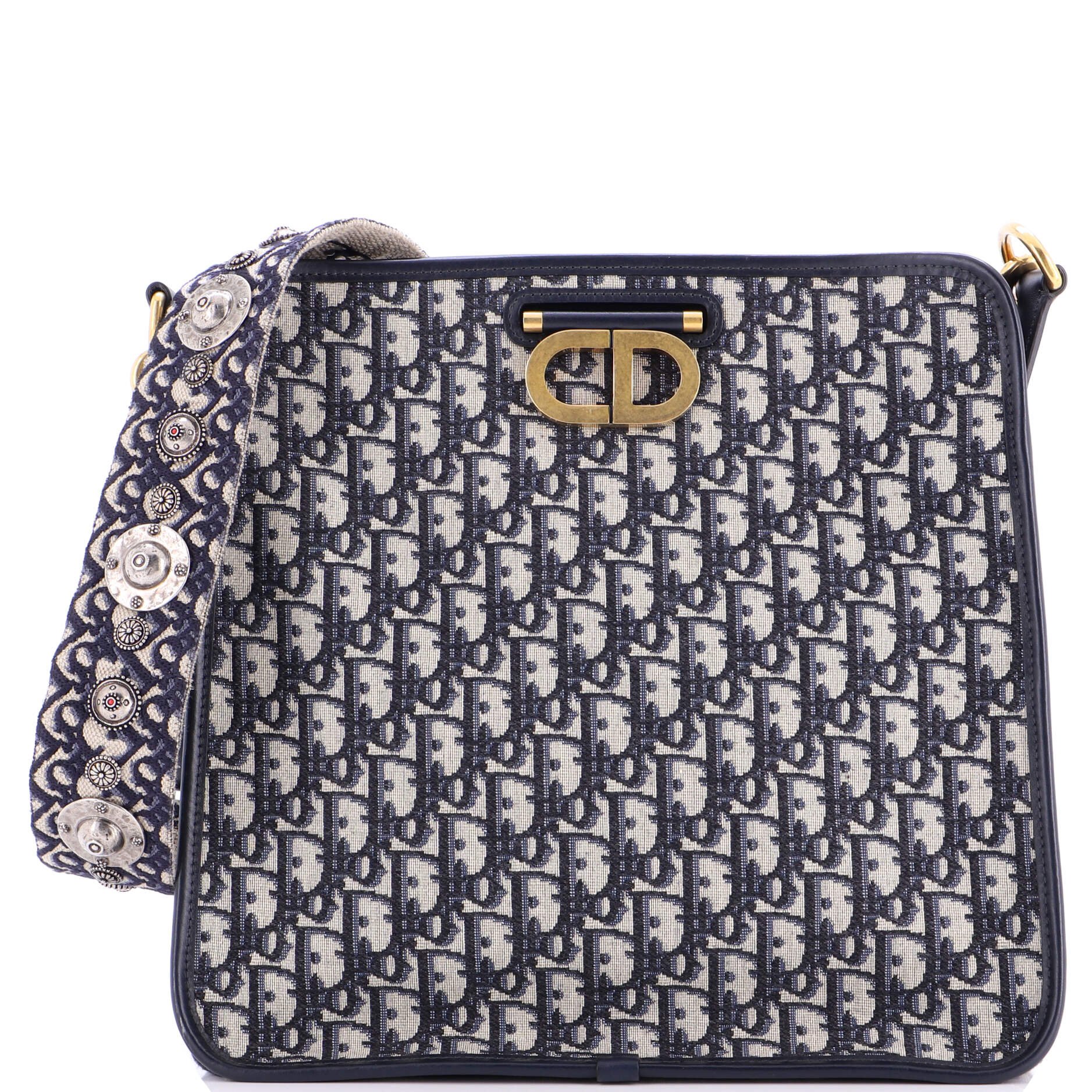 Dior CD Hobo Bag Oblique Canvas