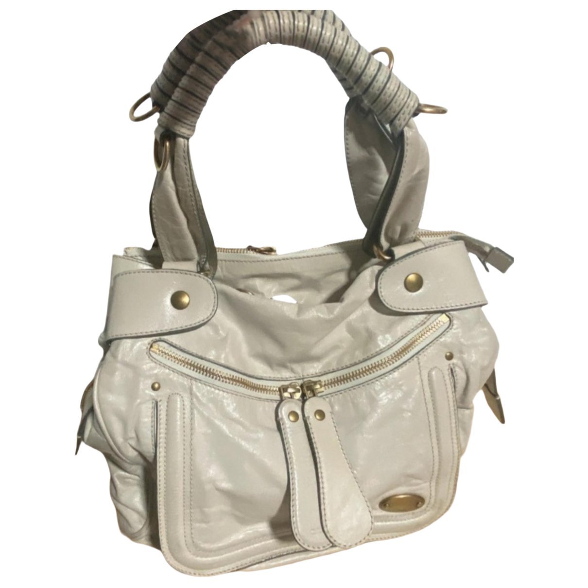 Bay leather handbag