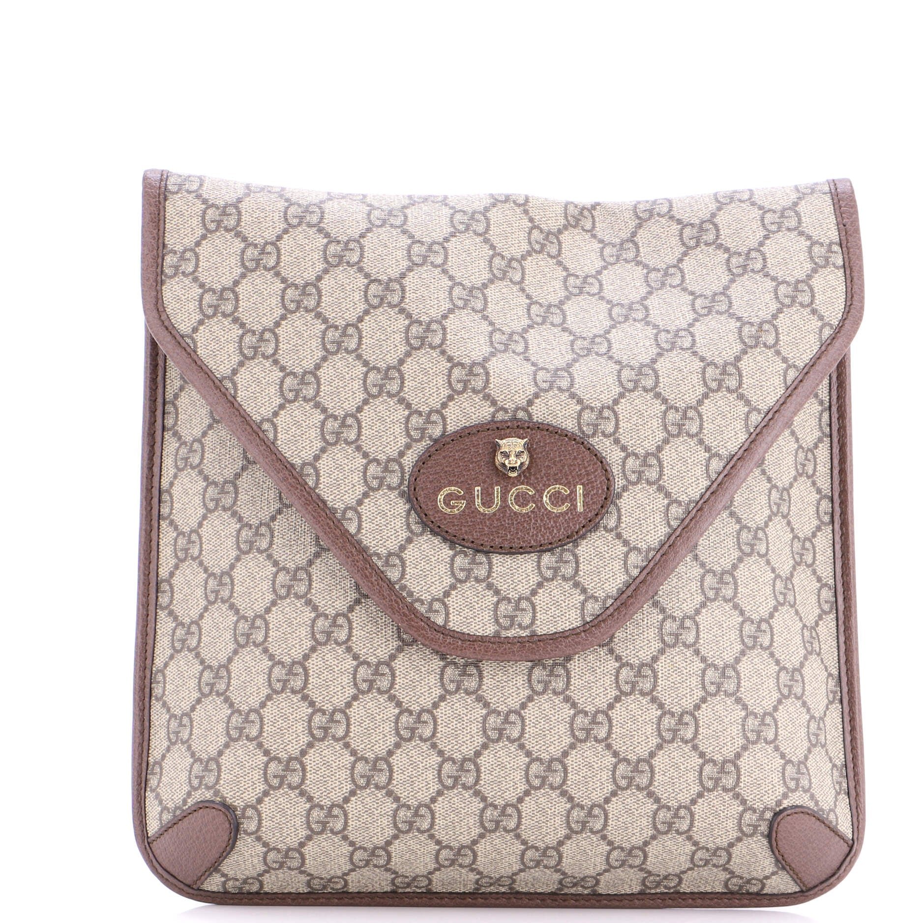 Neo Vintage Envelope Messenger GG Coated Canvas Medium