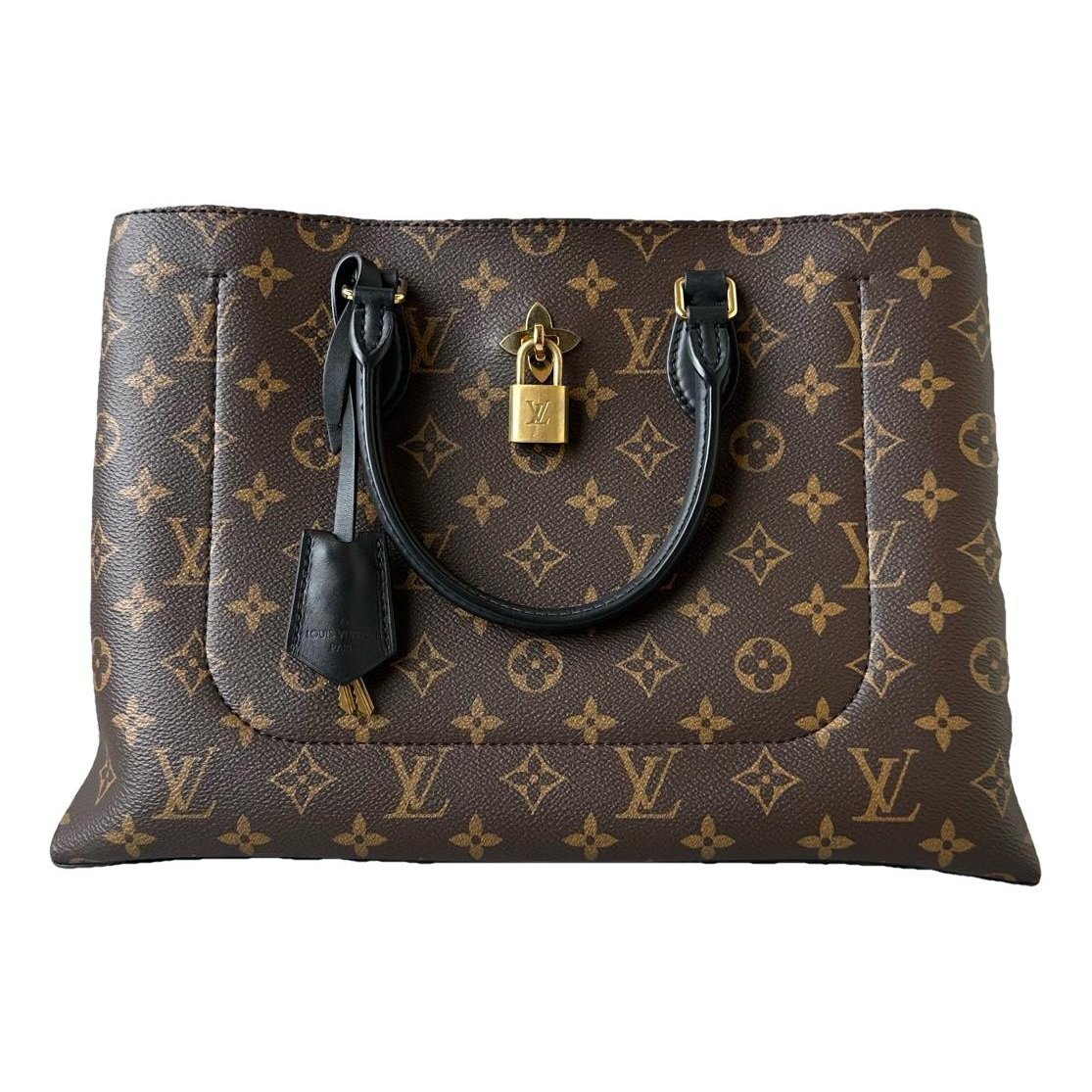 Flower Tote leather handbag